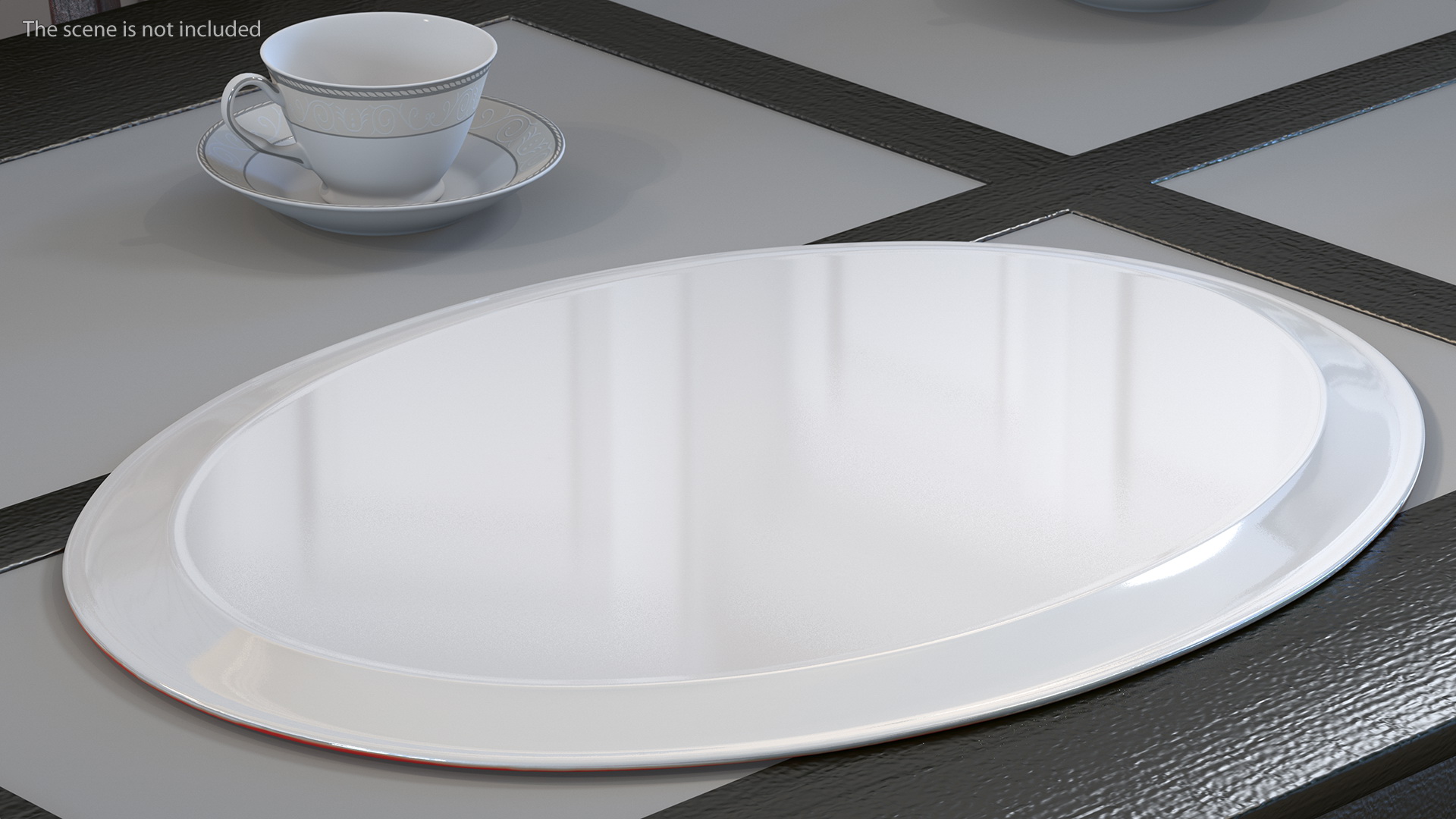 Vintage Soviet Tray 3D model