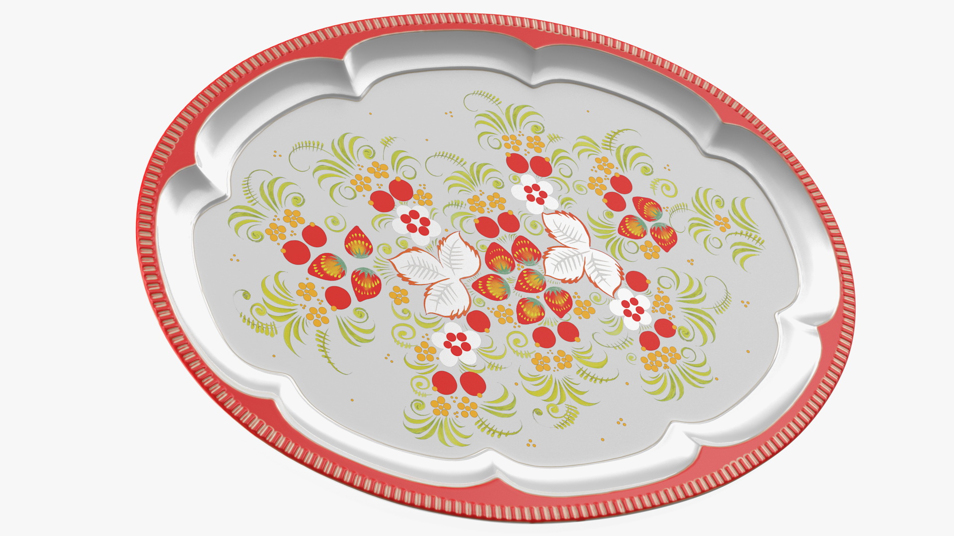 Vintage Soviet Tray 3D model