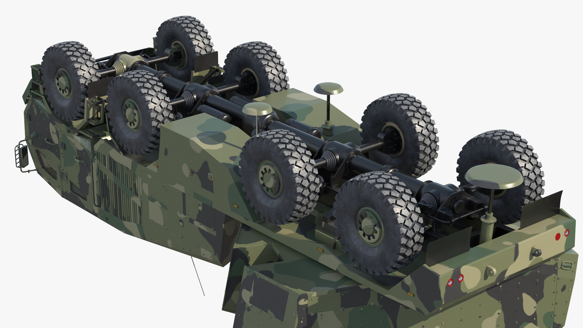 3D Artillery Self Propelled Howitzer in Full Readiness