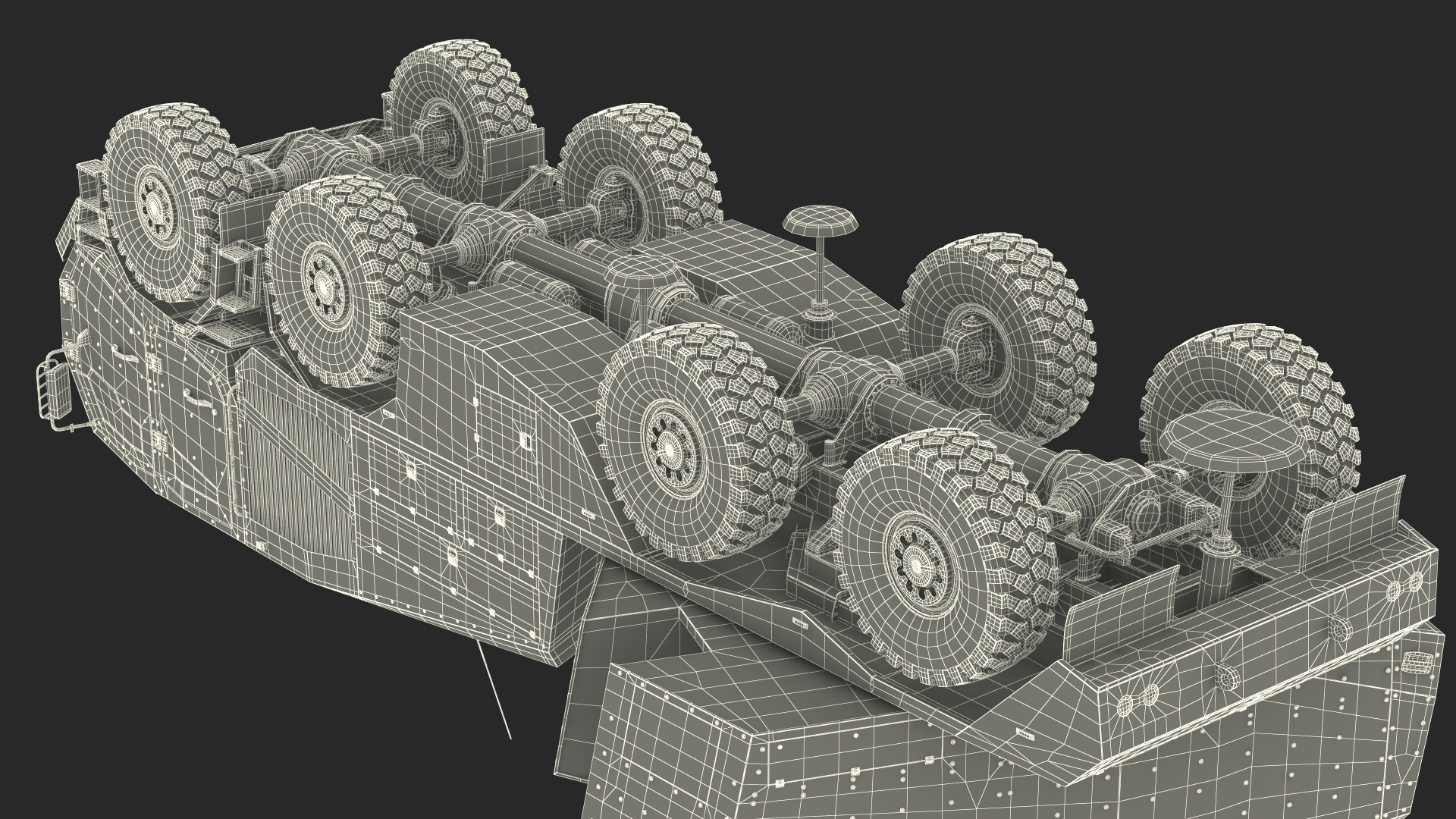 3D Artillery Self Propelled Howitzer in Full Readiness