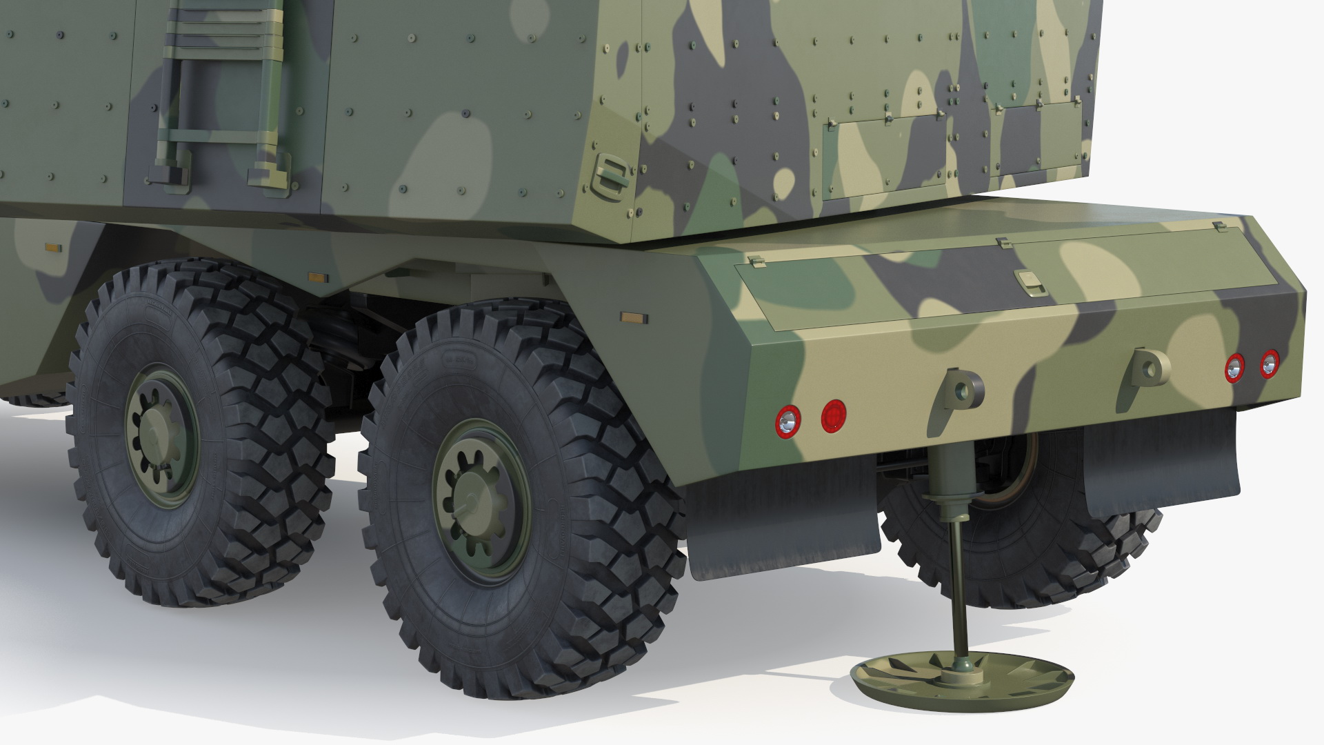 3D Artillery Self Propelled Howitzer in Full Readiness