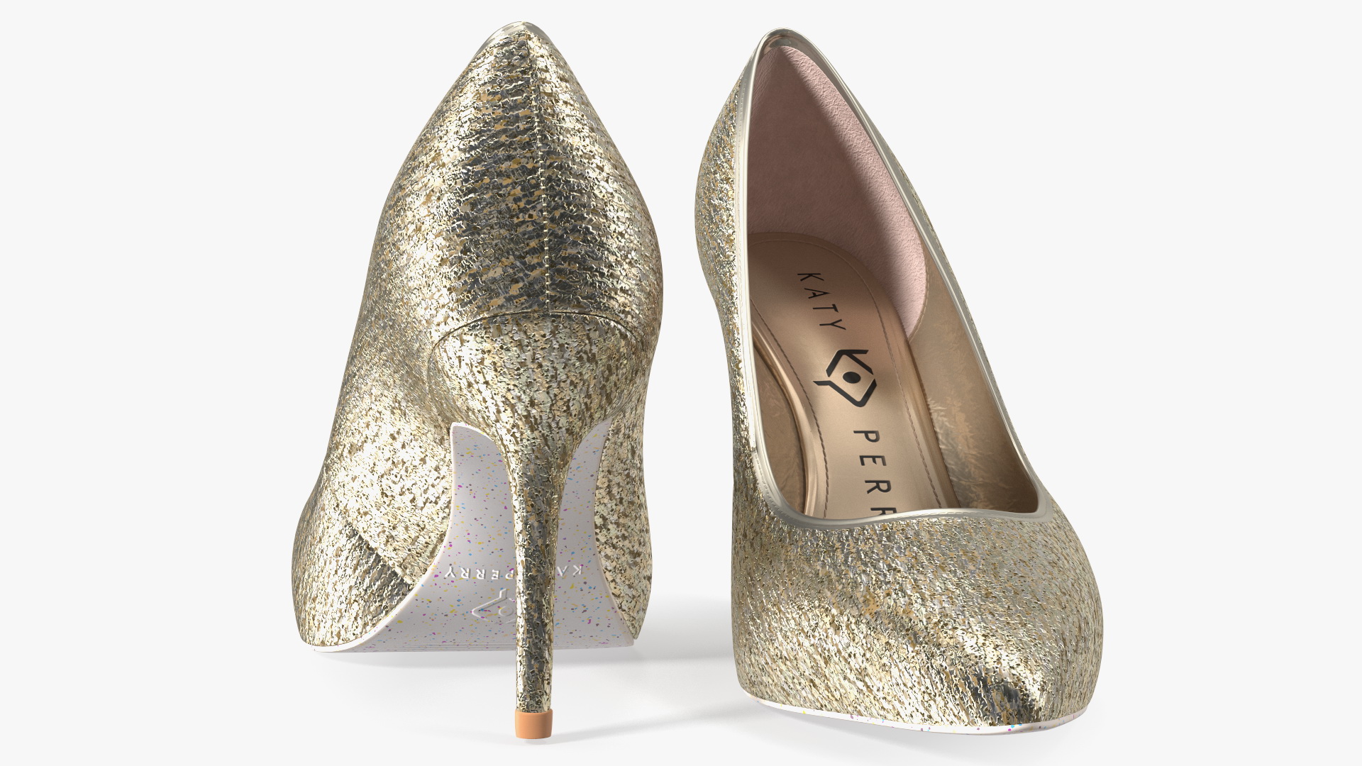 3D model Katy Perry Sparkly Sissy Pumps