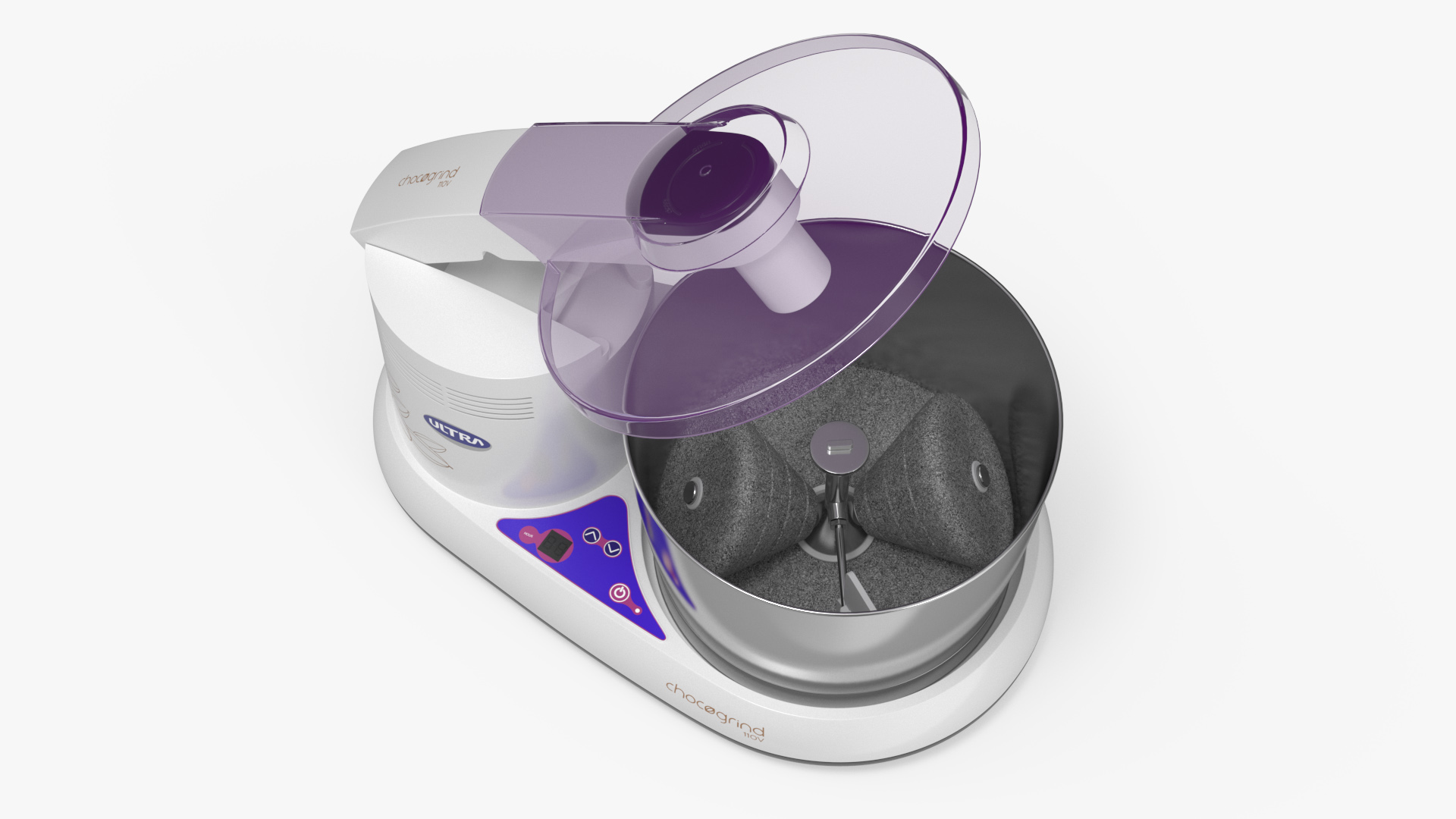 Chocolate Melangeur Elgi Ultra Chocogrind 110V Violett 3D model