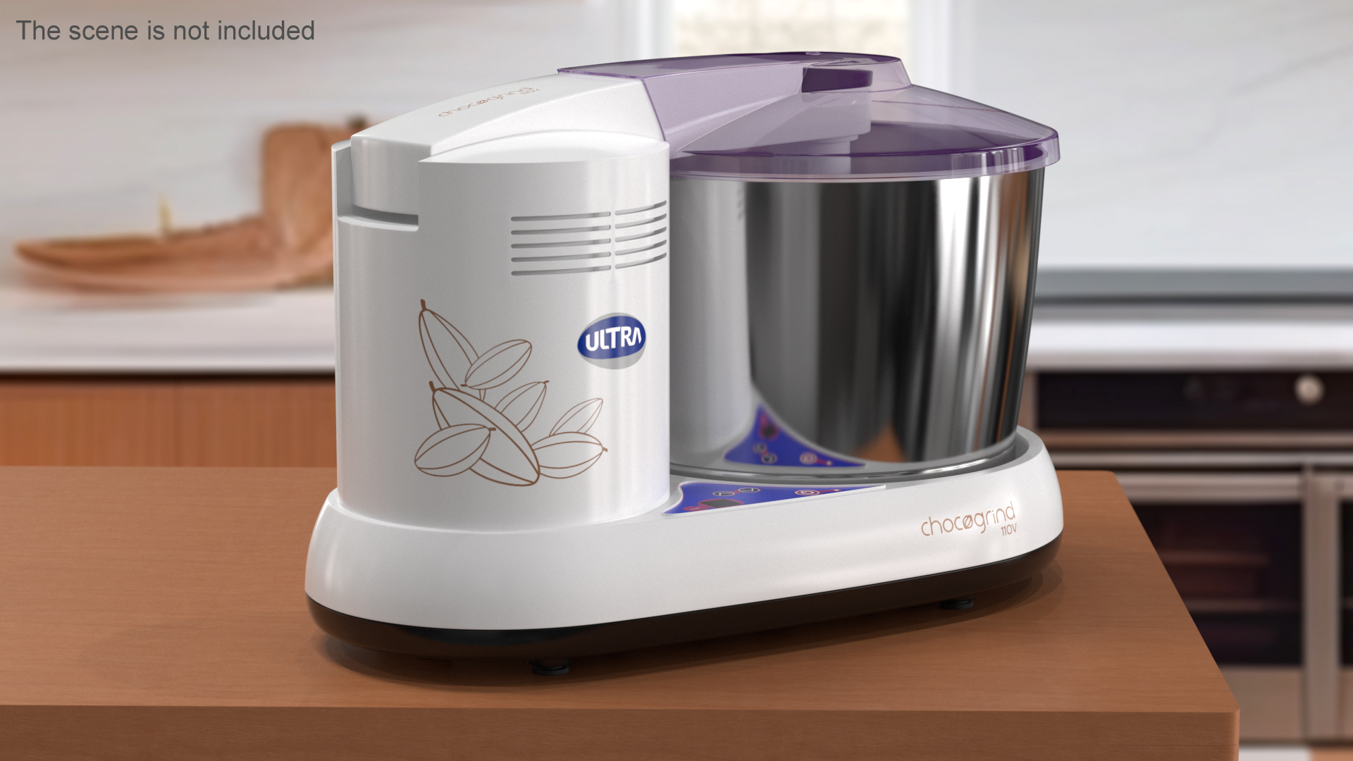 Chocolate Melangeur Elgi Ultra Chocogrind 110V Violett 3D model