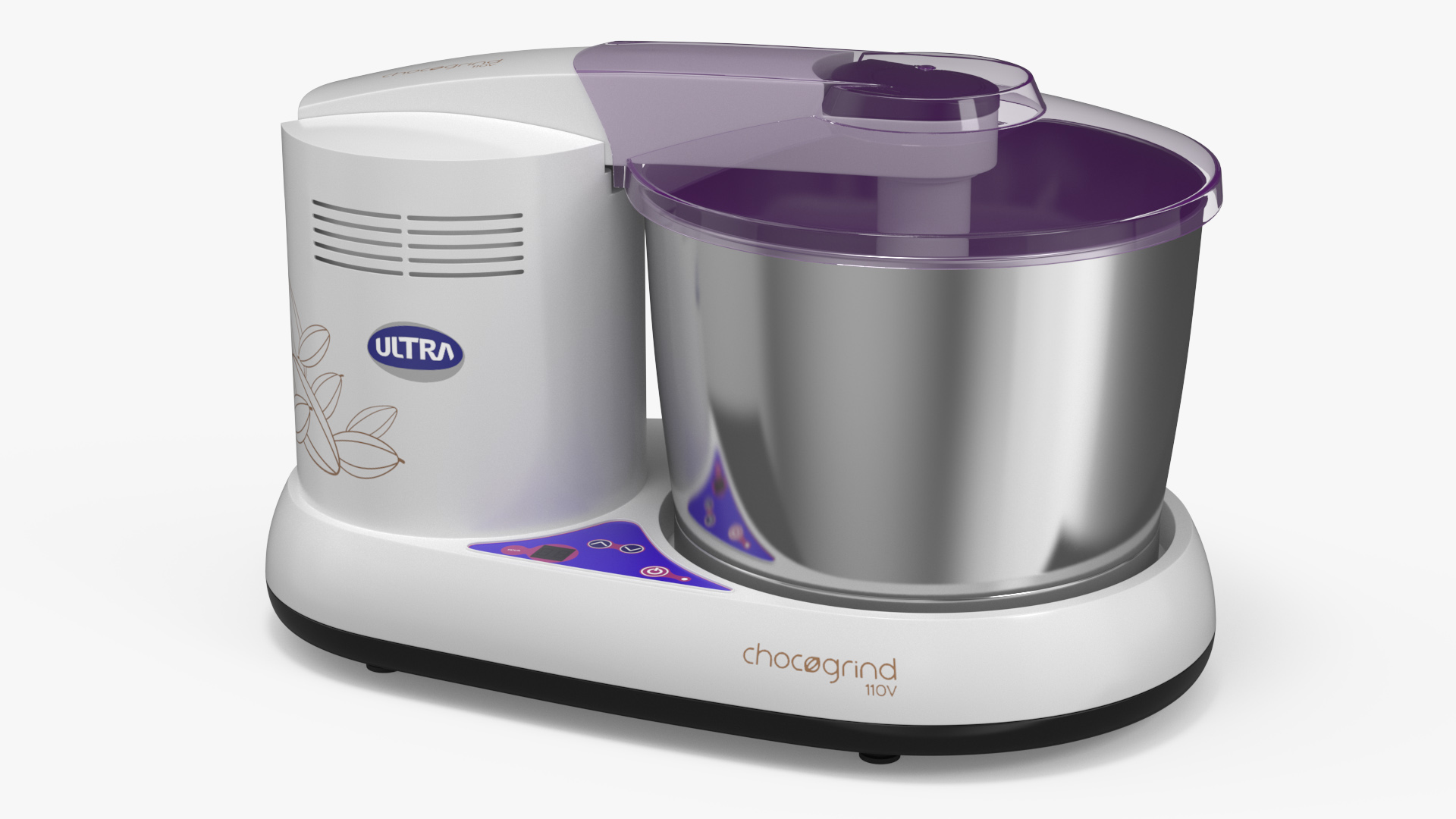 Chocolate Melangeur Elgi Ultra Chocogrind 110V Violett 3D model