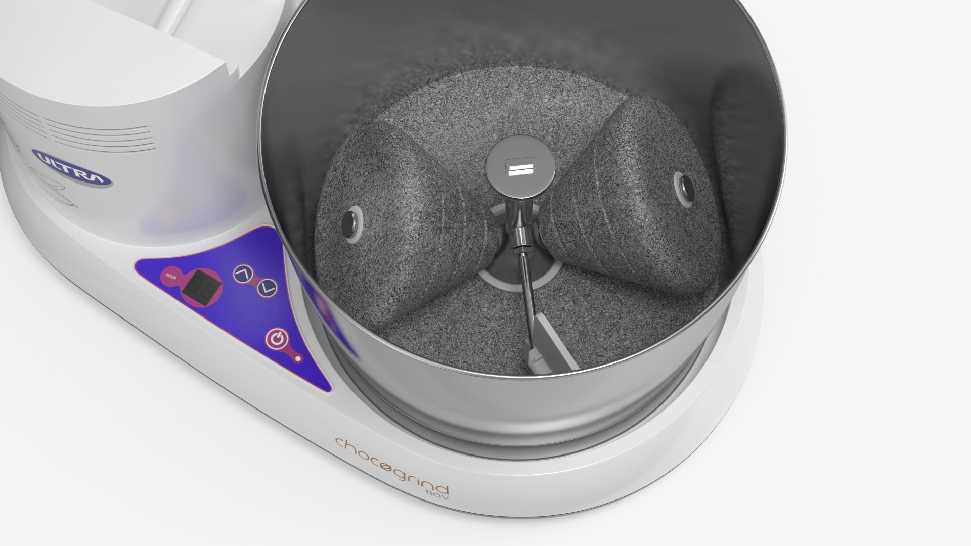 Chocolate Melangeur Elgi Ultra Chocogrind 110V Violett 3D model