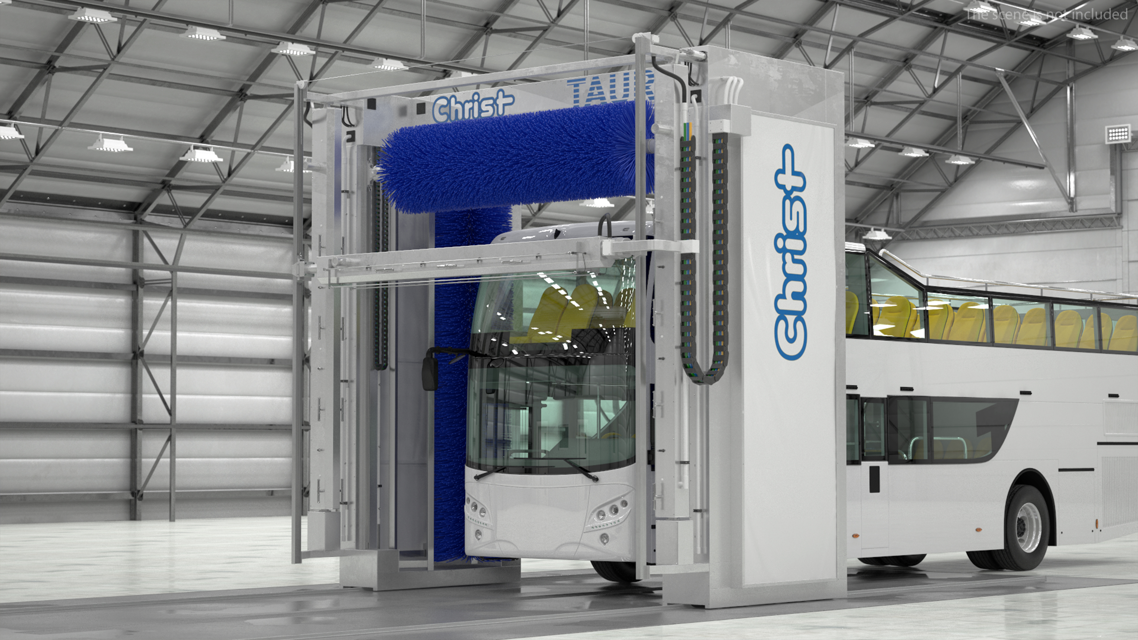 TAURUS Automatic Truck Wash Rigged 3D model