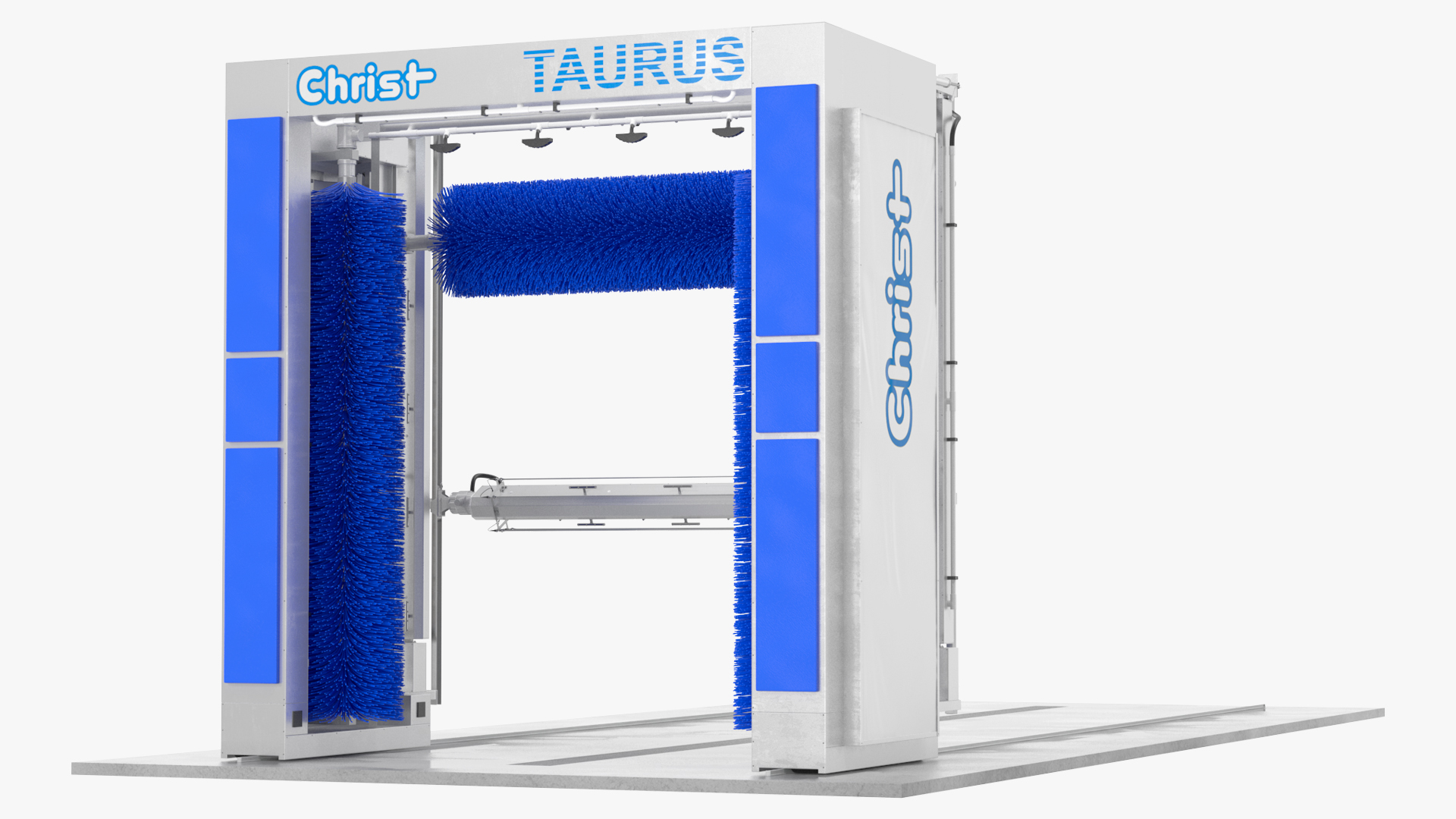 TAURUS Automatic Truck Wash Rigged 3D model