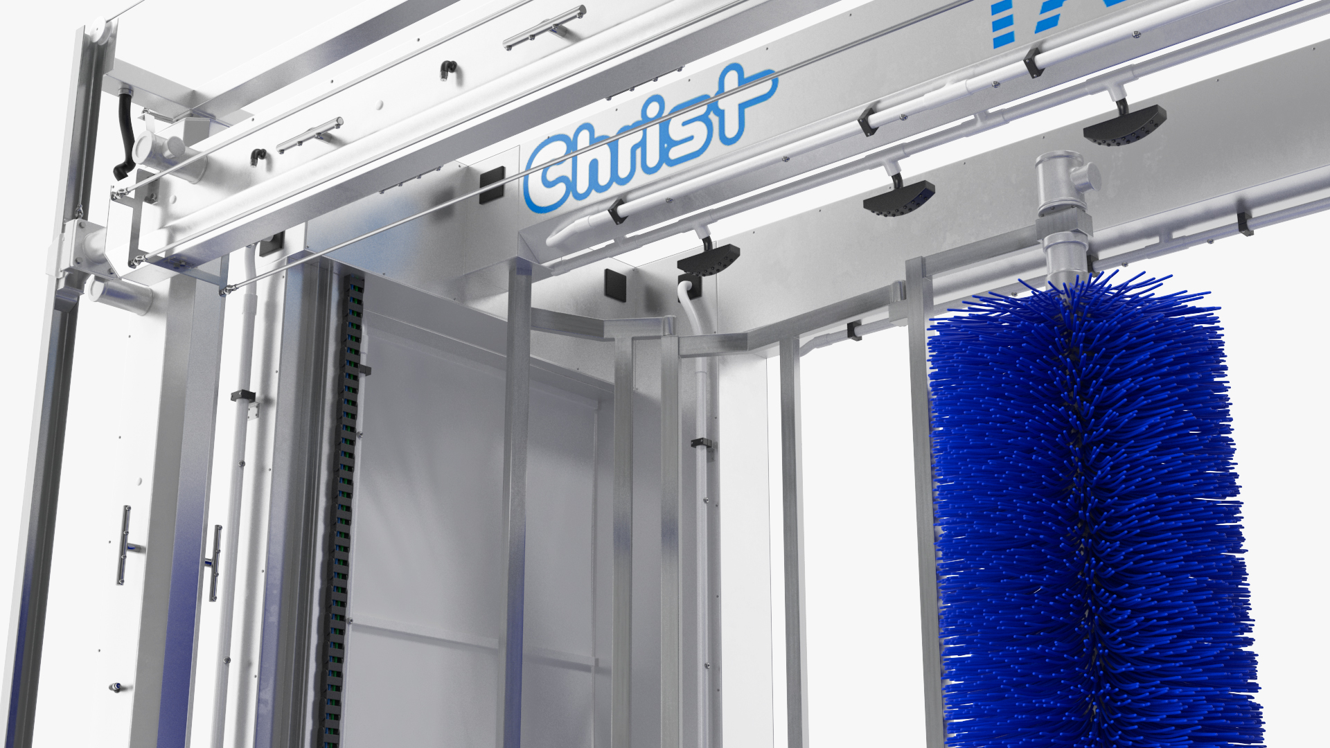 TAURUS Automatic Truck Wash Rigged 3D model