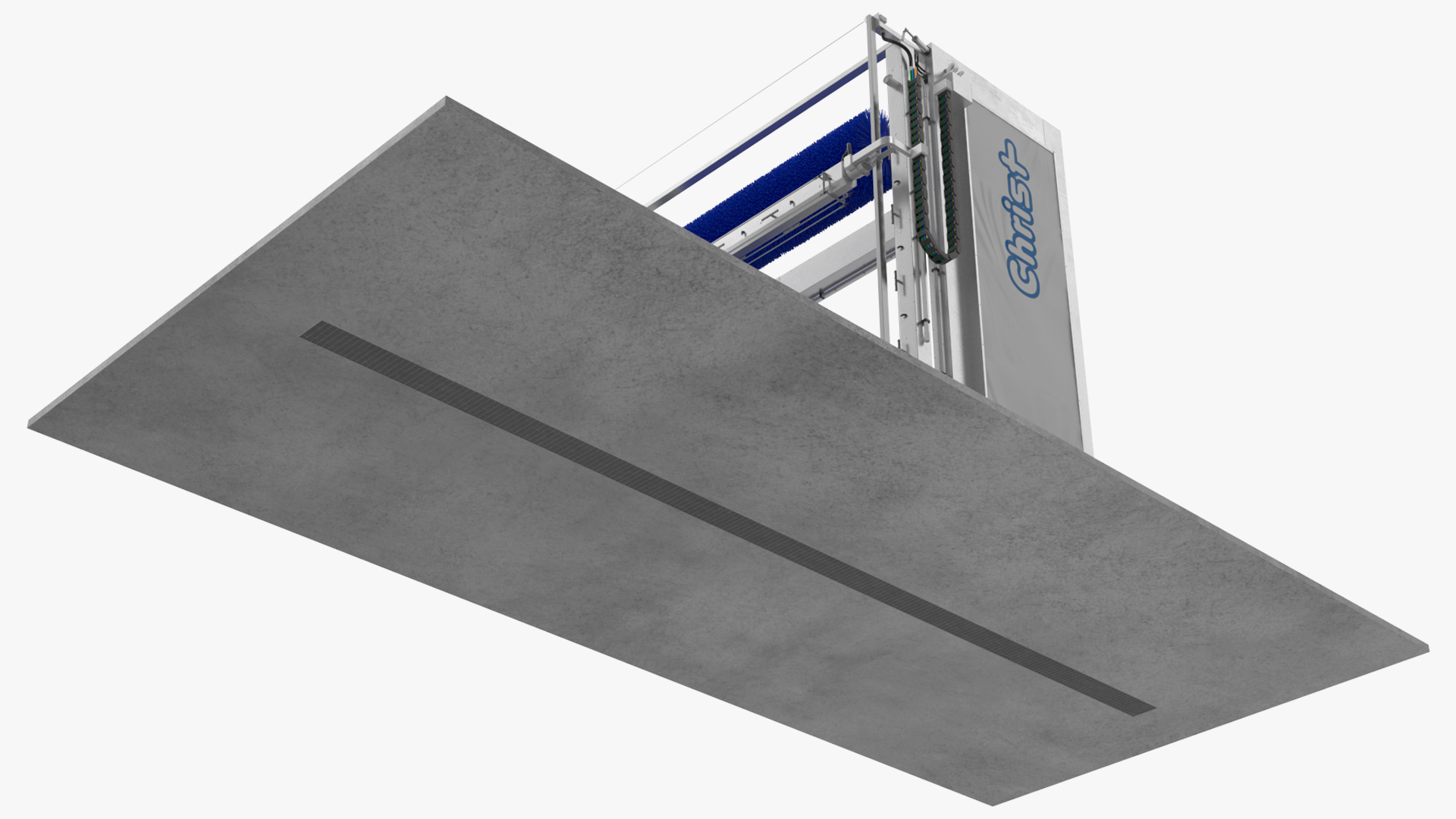 TAURUS Automatic Truck Wash Rigged 3D model