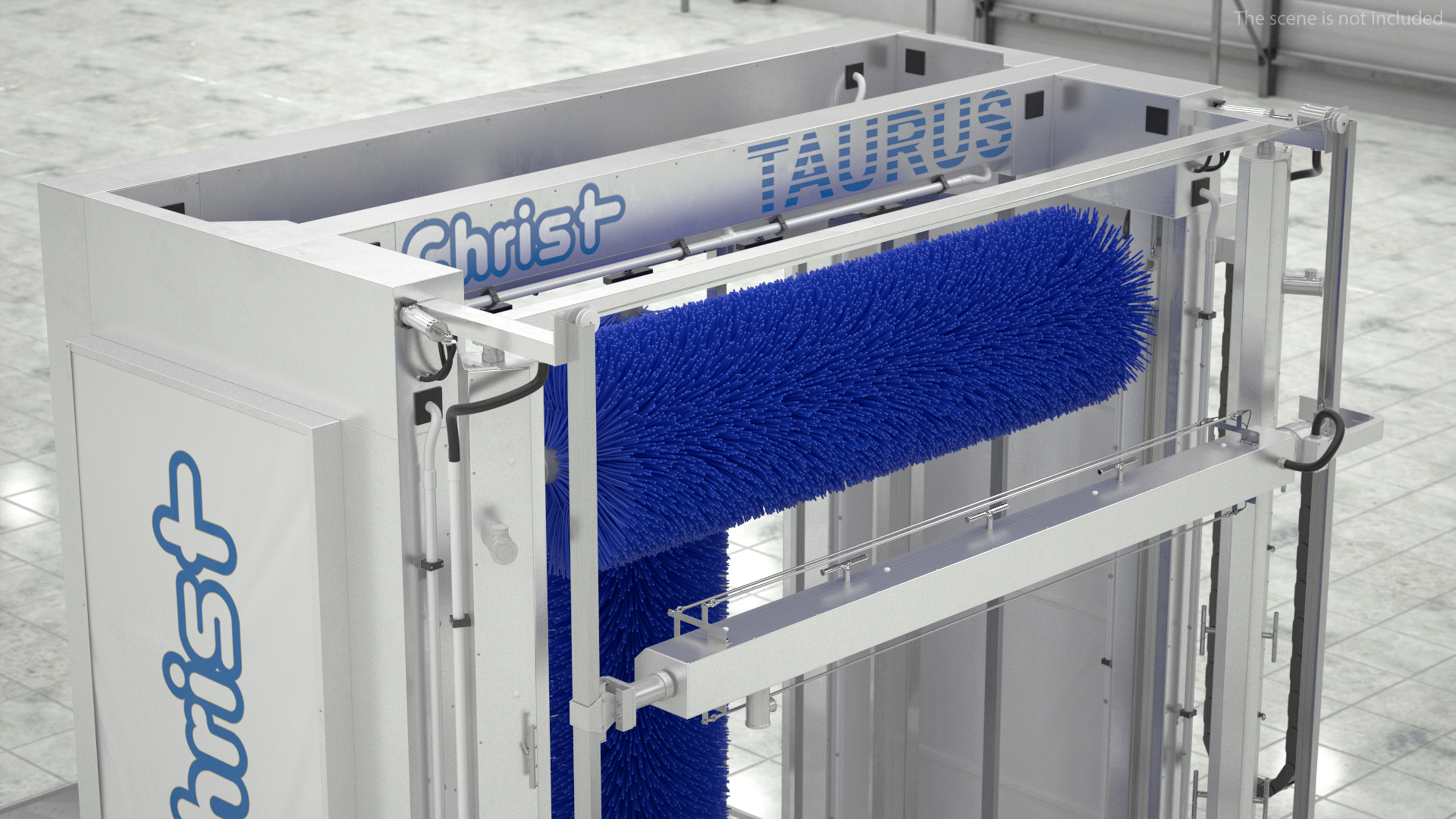 TAURUS Automatic Truck Wash Rigged 3D model