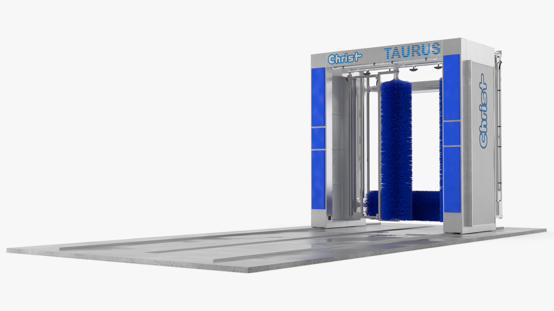 TAURUS Automatic Truck Wash Rigged 3D model