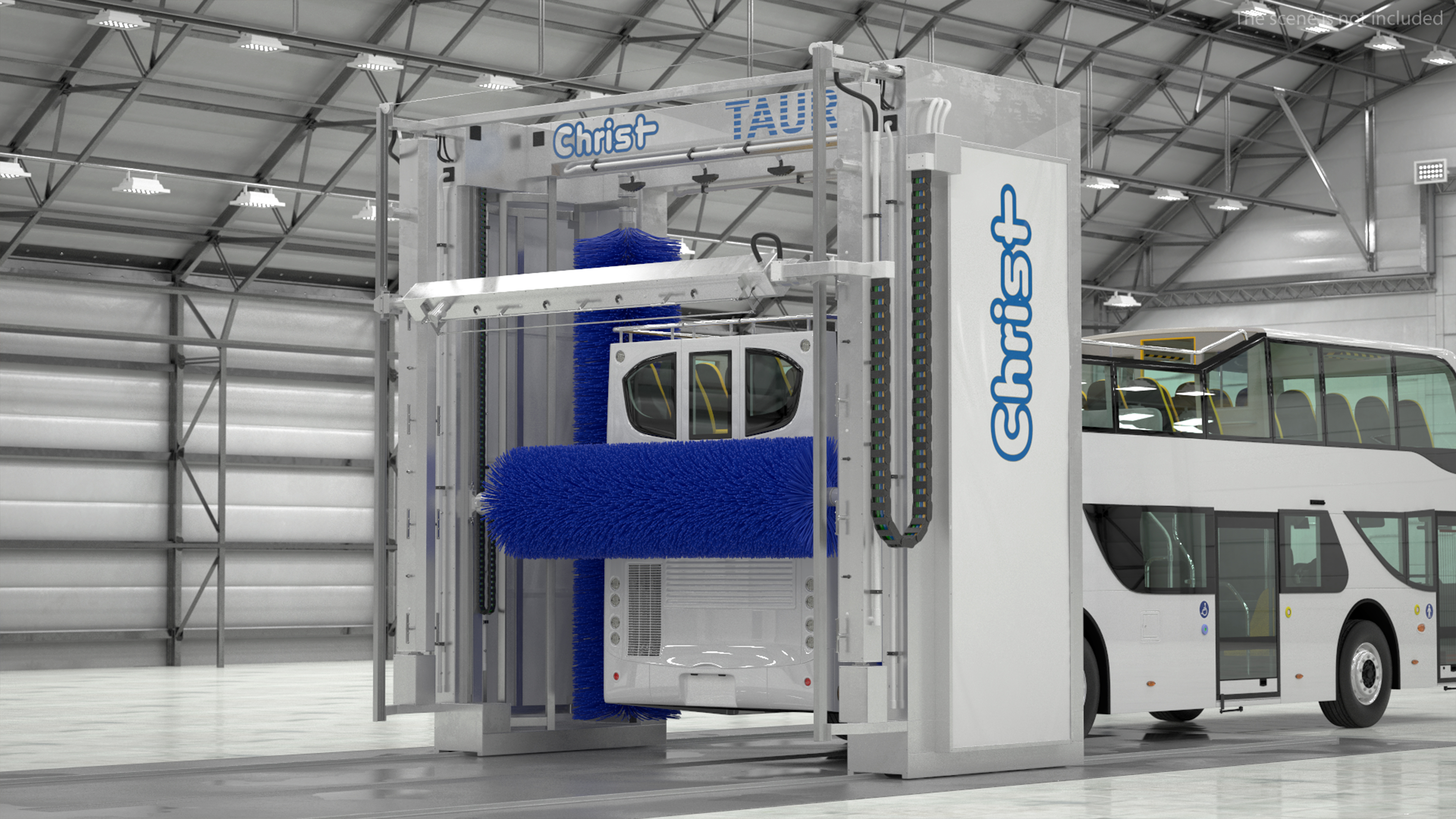 TAURUS Automatic Truck Wash Rigged 3D model