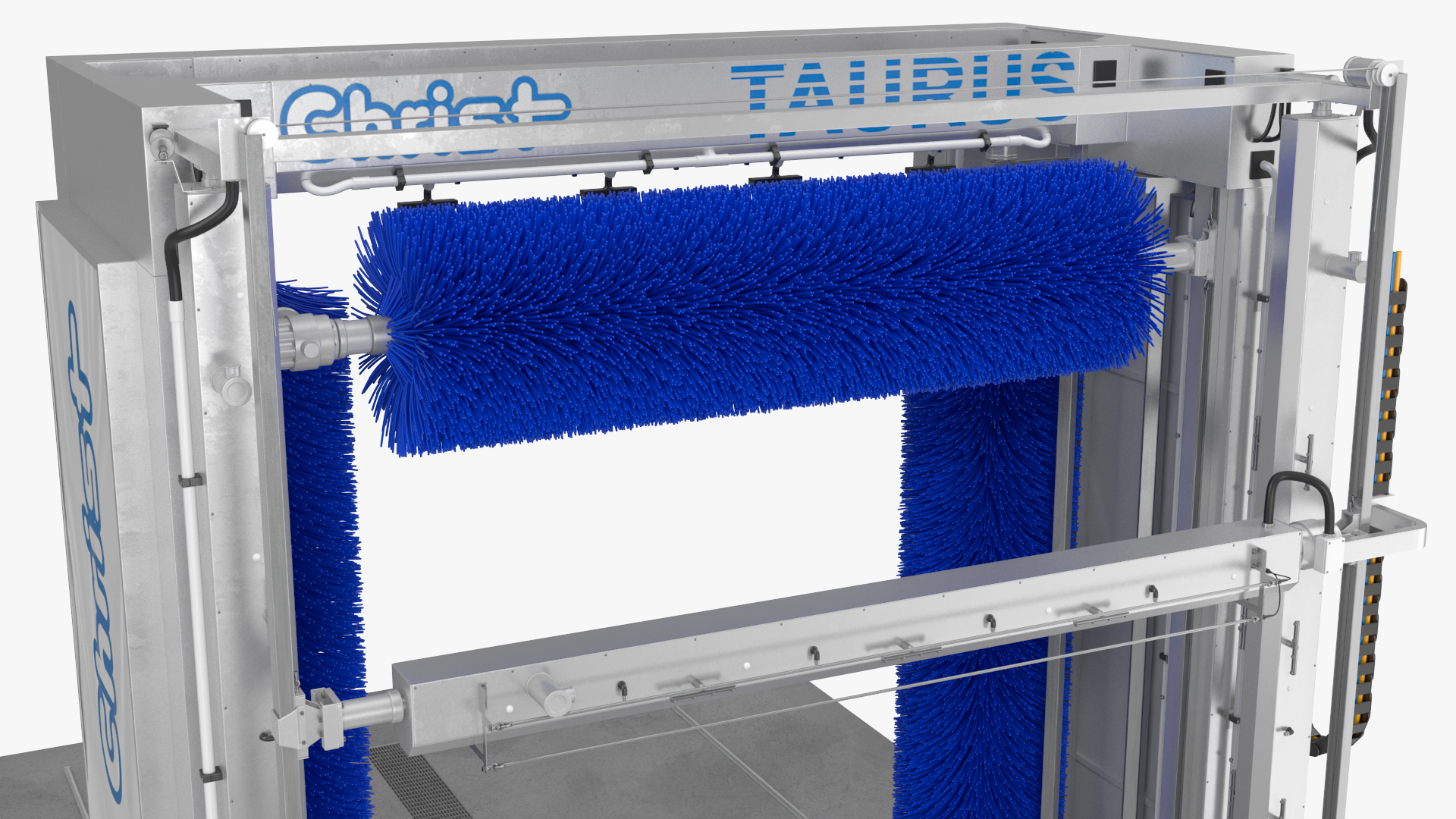 TAURUS Automatic Truck Wash Rigged 3D model