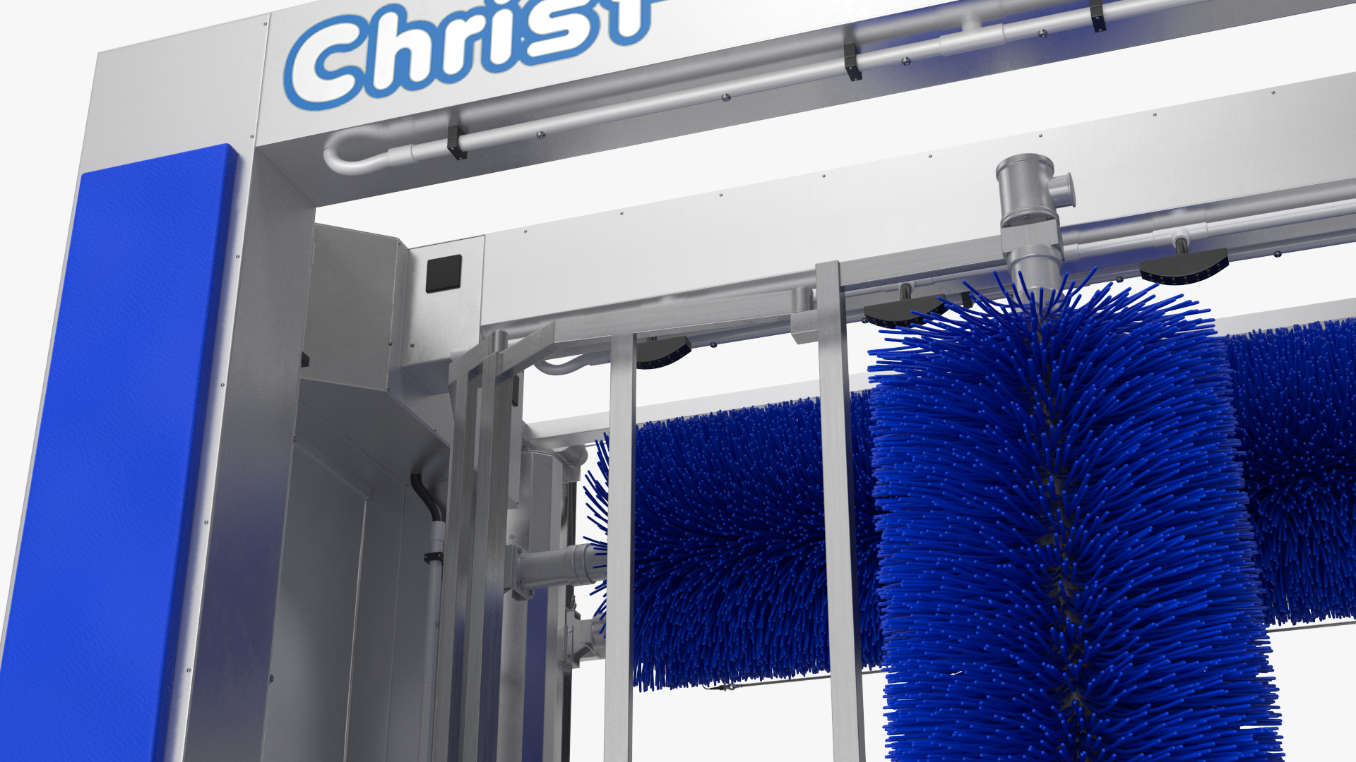 TAURUS Automatic Truck Wash Rigged 3D model