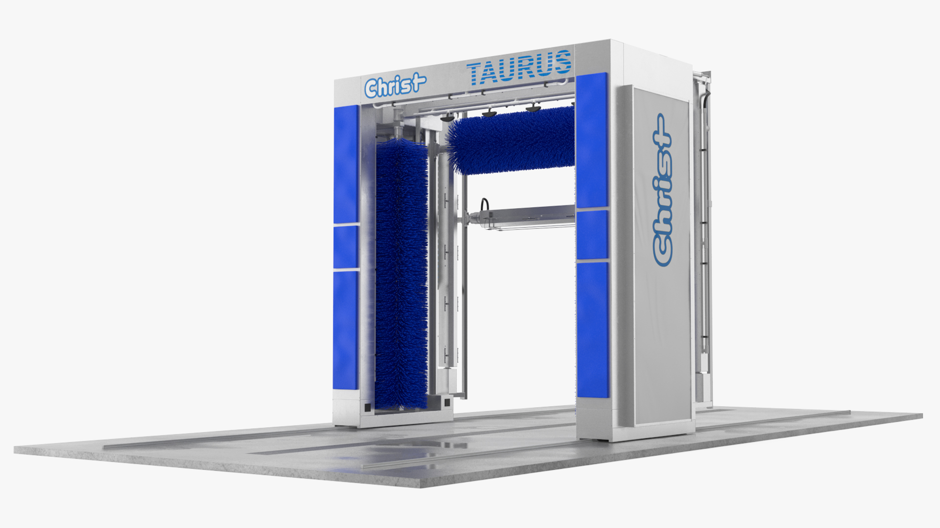 TAURUS Automatic Truck Wash Rigged 3D model