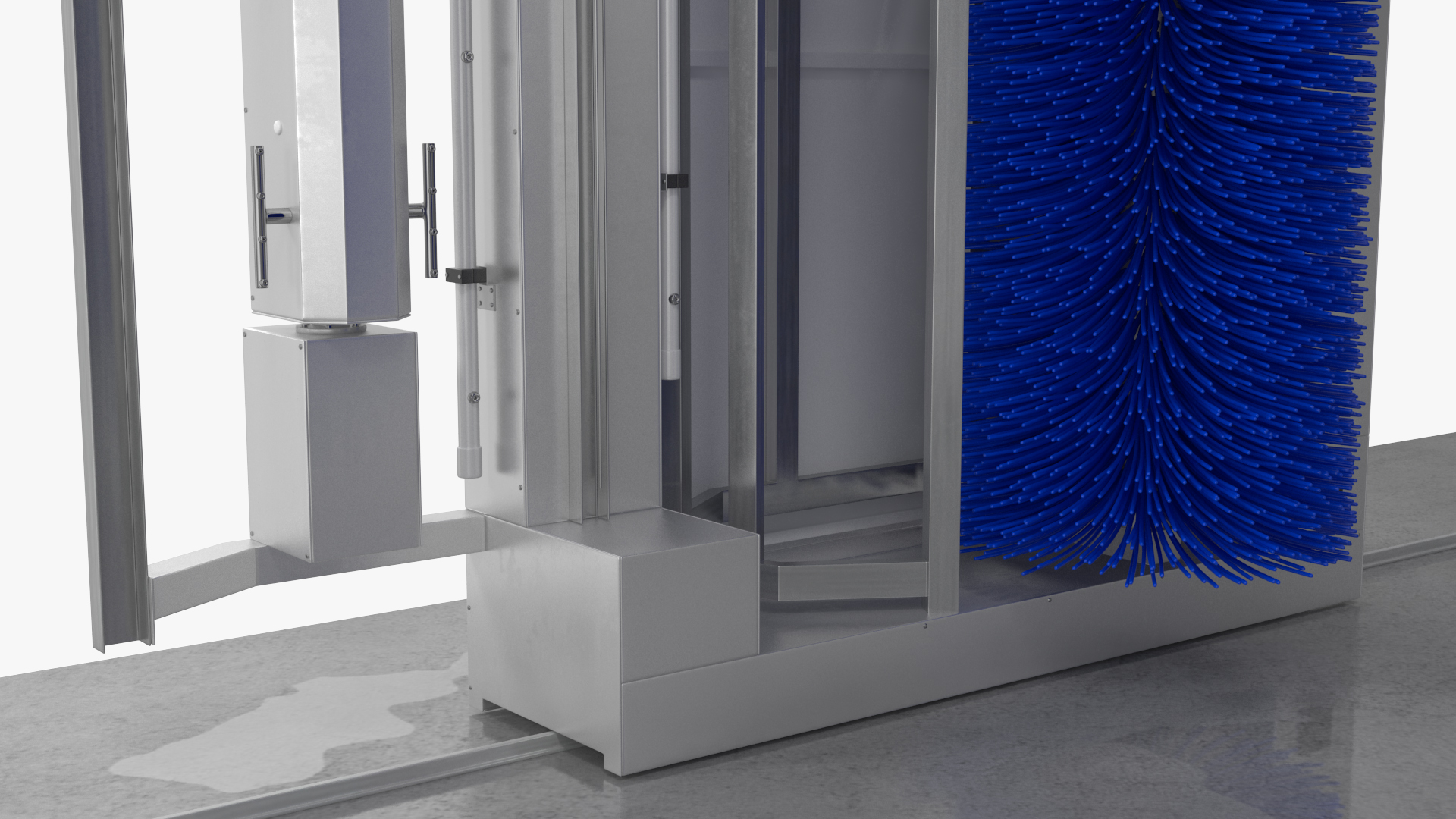 TAURUS Automatic Truck Wash Rigged 3D model