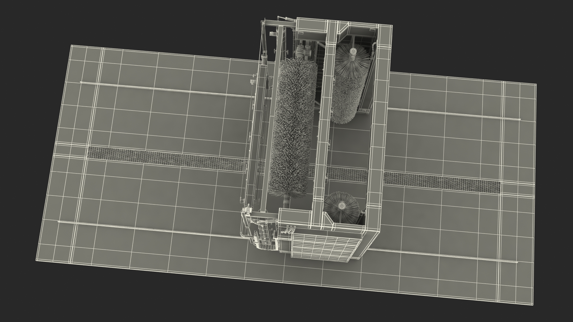 TAURUS Automatic Truck Wash Rigged 3D model