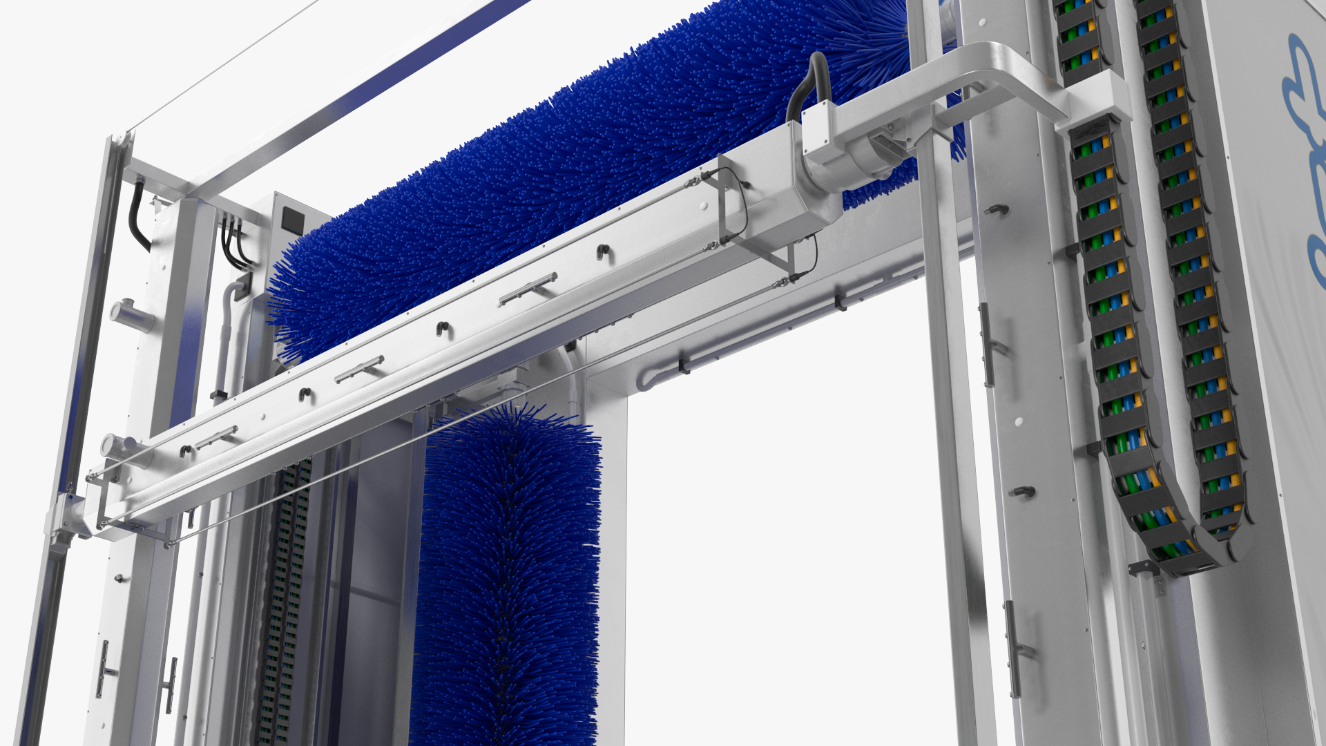 TAURUS Automatic Truck Wash Rigged 3D model