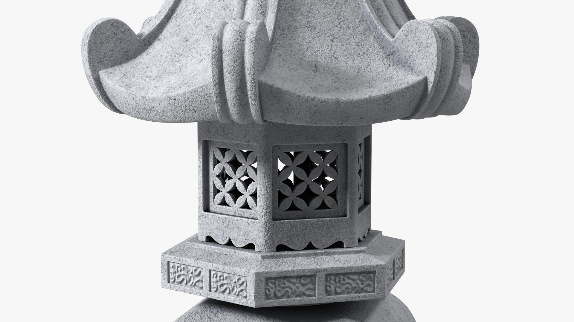 3D model Japanese Stone Lantern for 3D Print