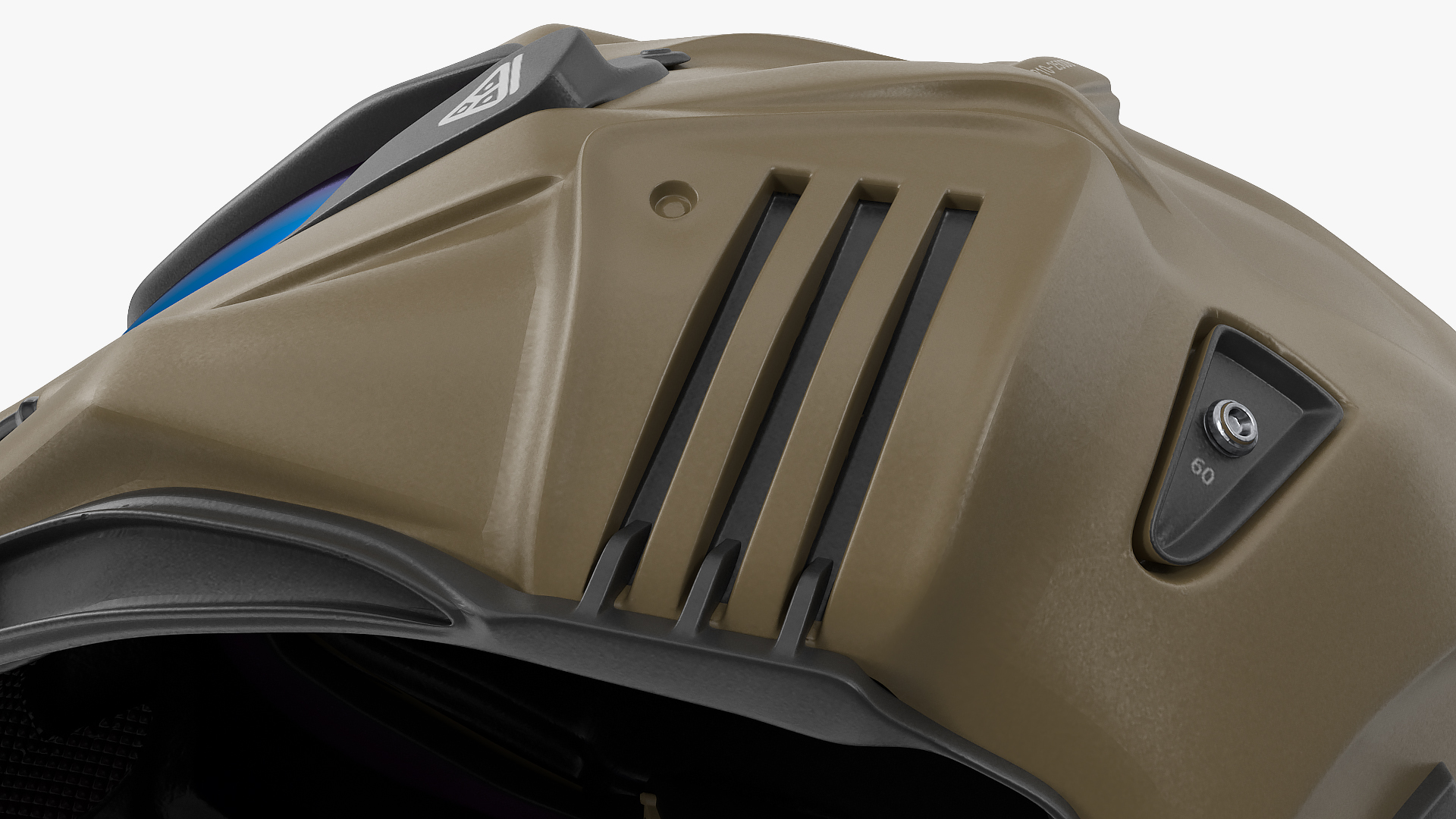 Sci Fi Futuristic Full Helmet 3D model