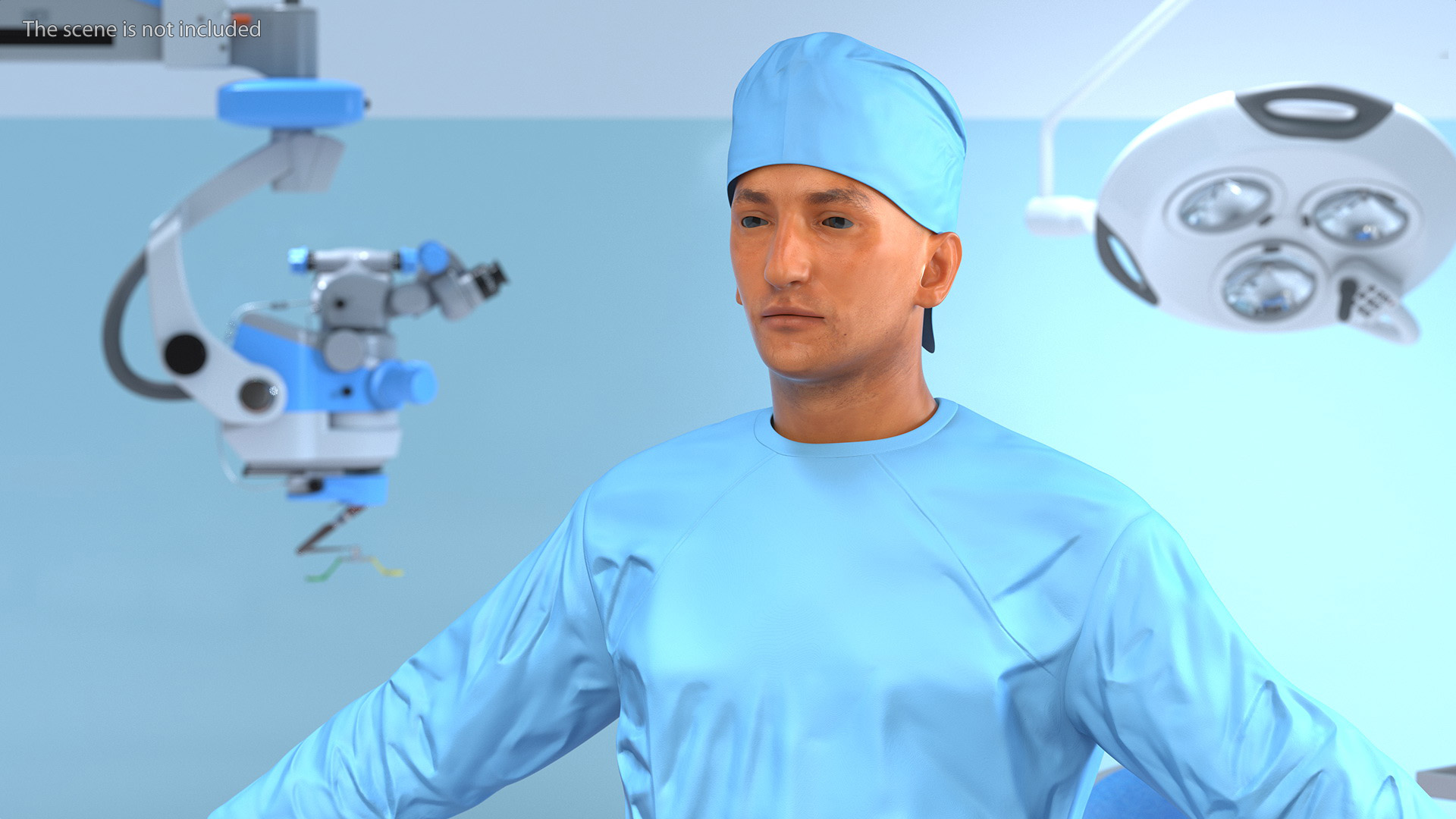 Male Surgeon 3D