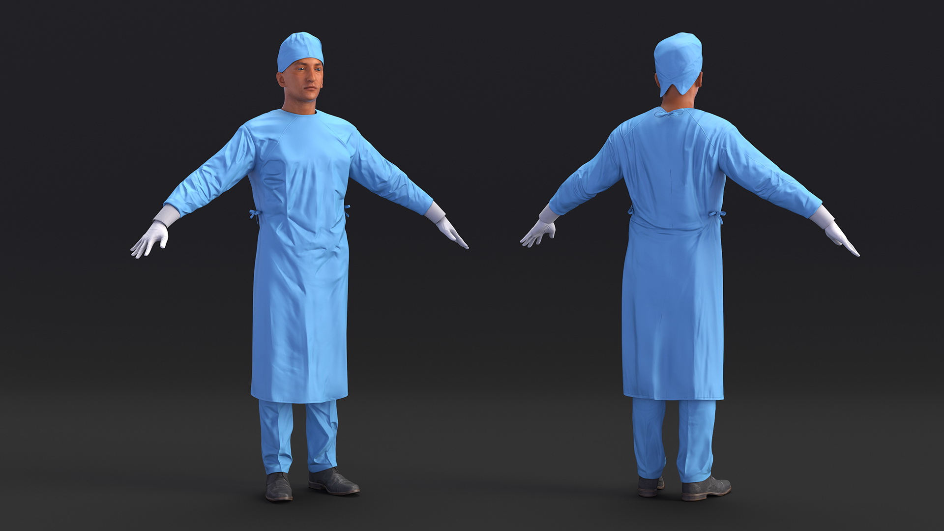 Male Surgeon 3D