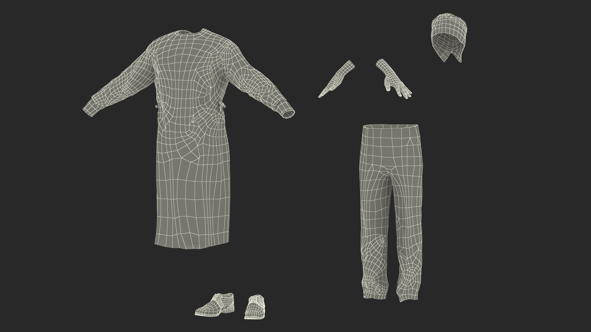 Male Surgeon 3D