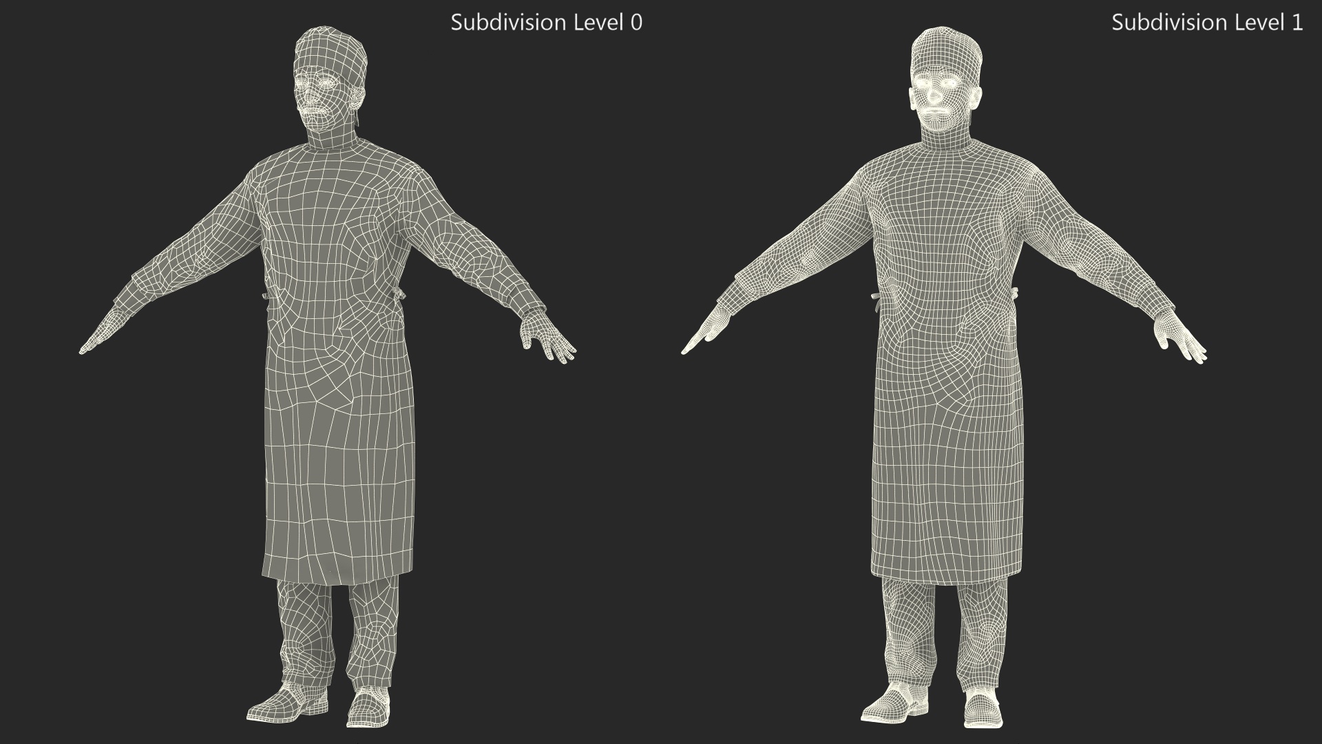 Male Surgeon 3D