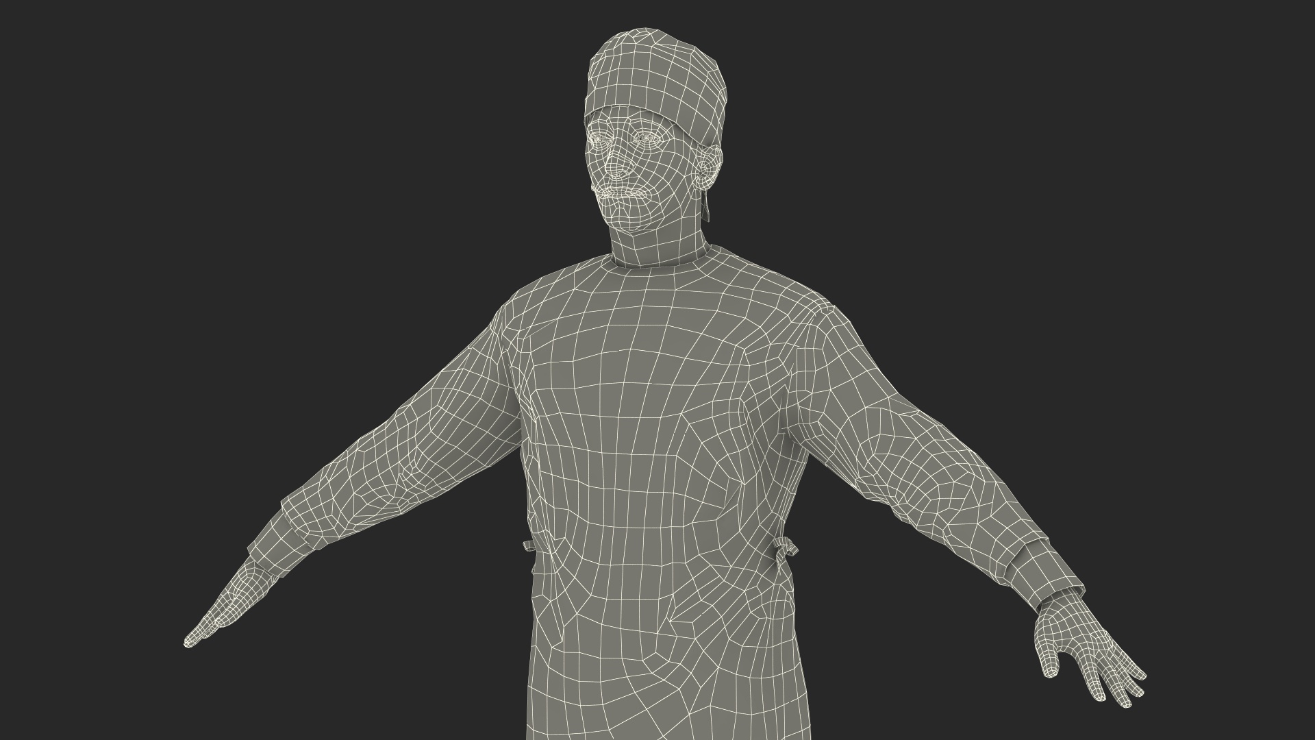 Male Surgeon 3D