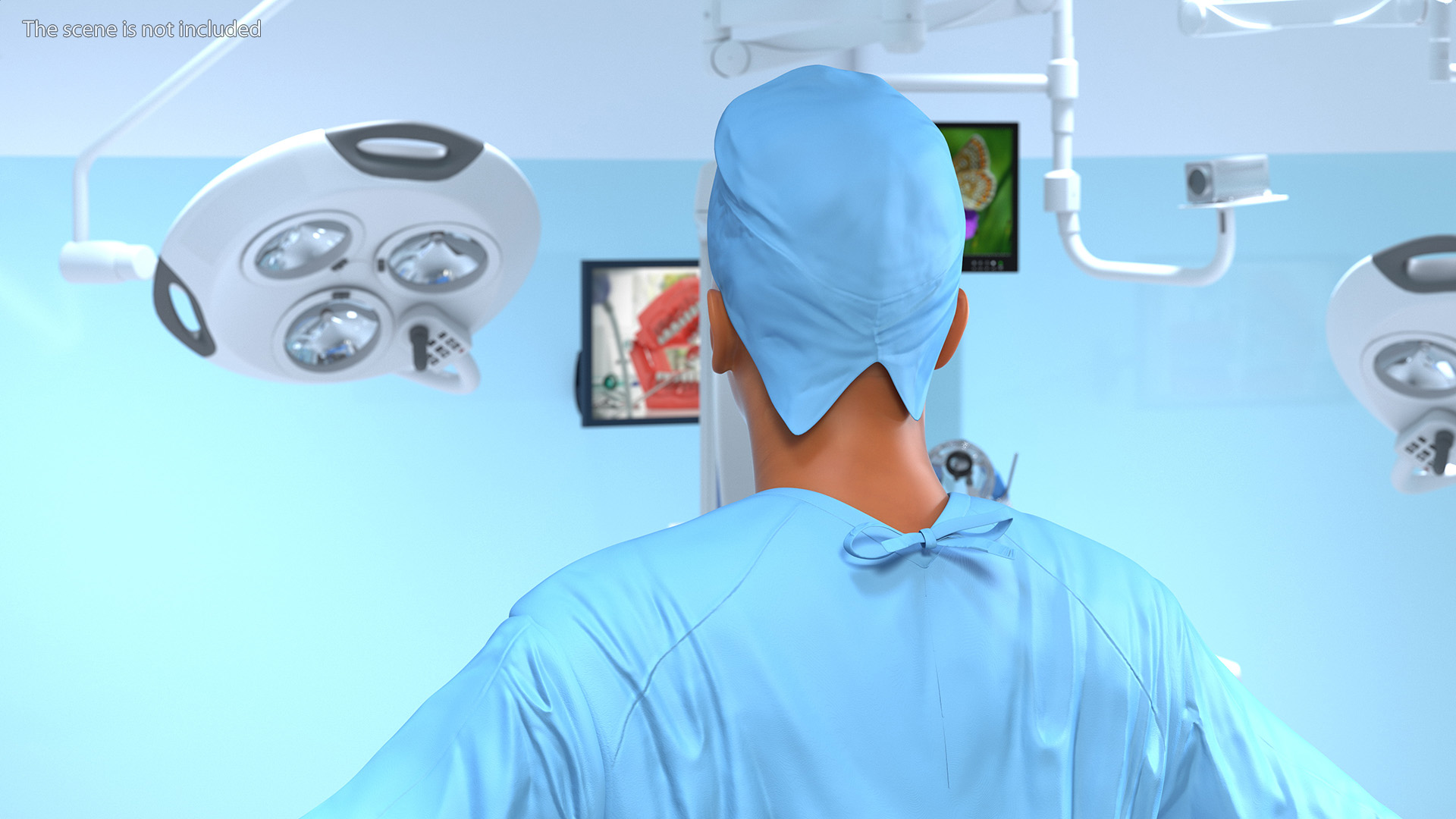 Male Surgeon 3D