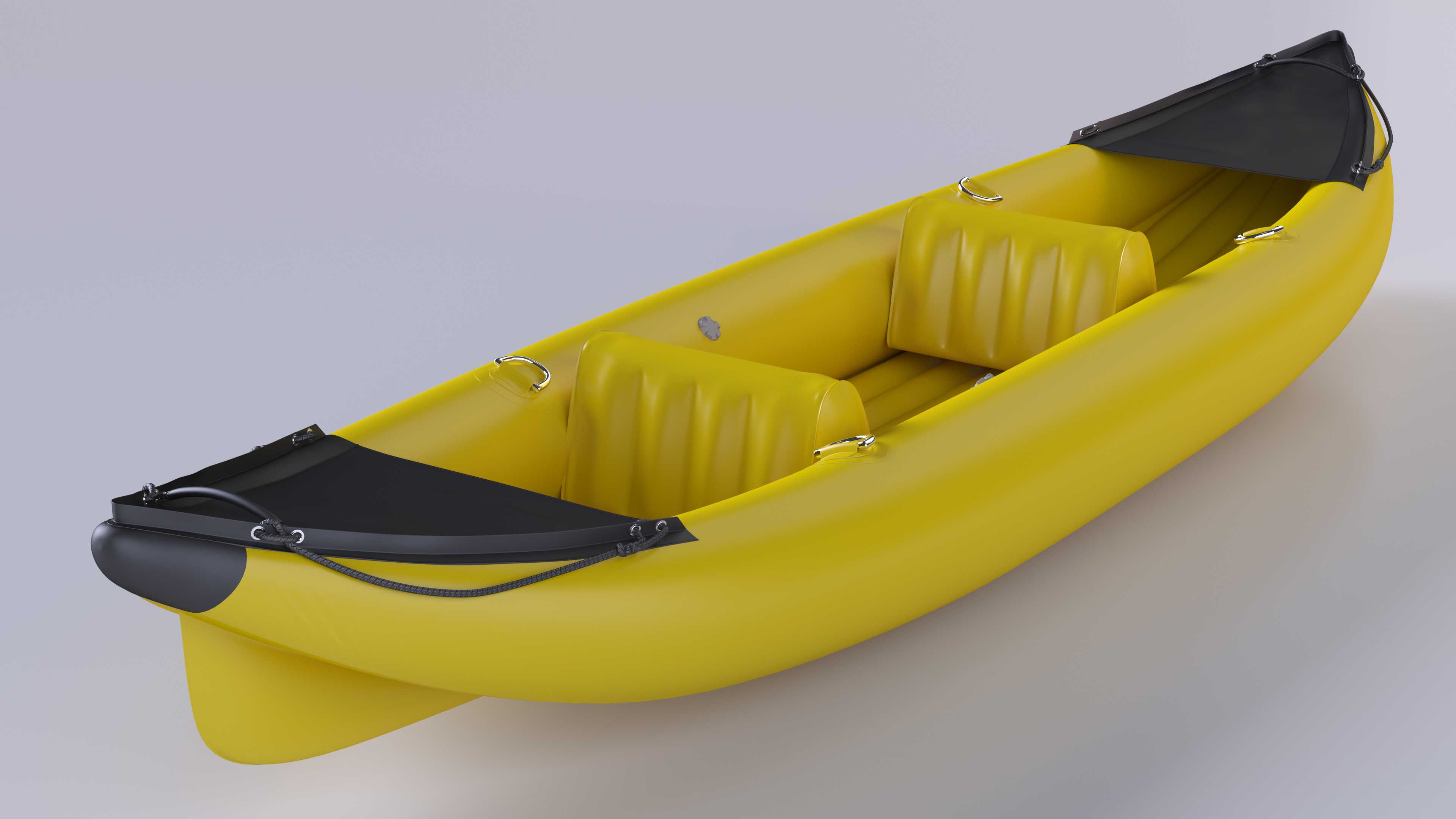 3D model Inflatable Kayak 2 Person