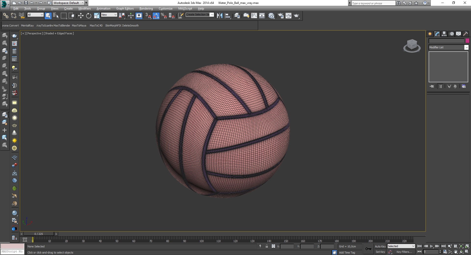 3D Water Polo Ball for 3D Print model