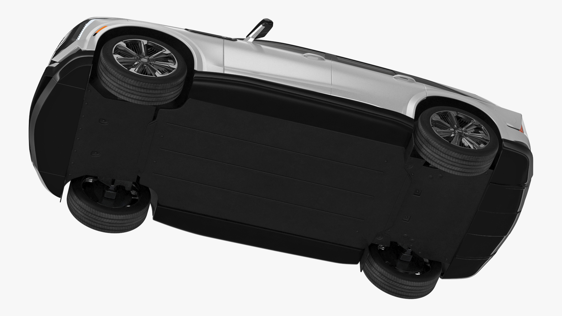 3D All-electric 2025 Cadillac Escalade IQ Summit White