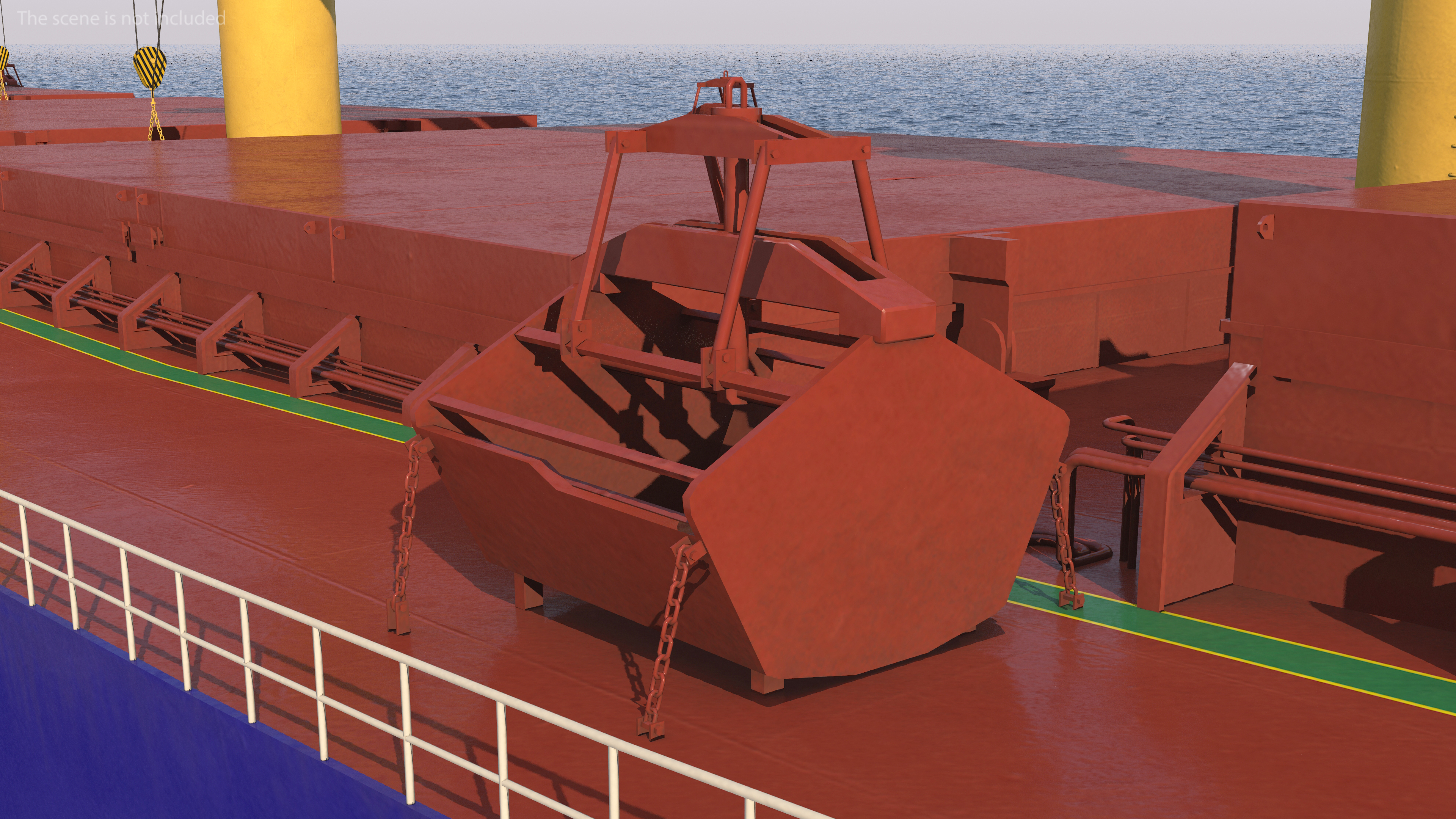 Marine Cargo Ship 3D