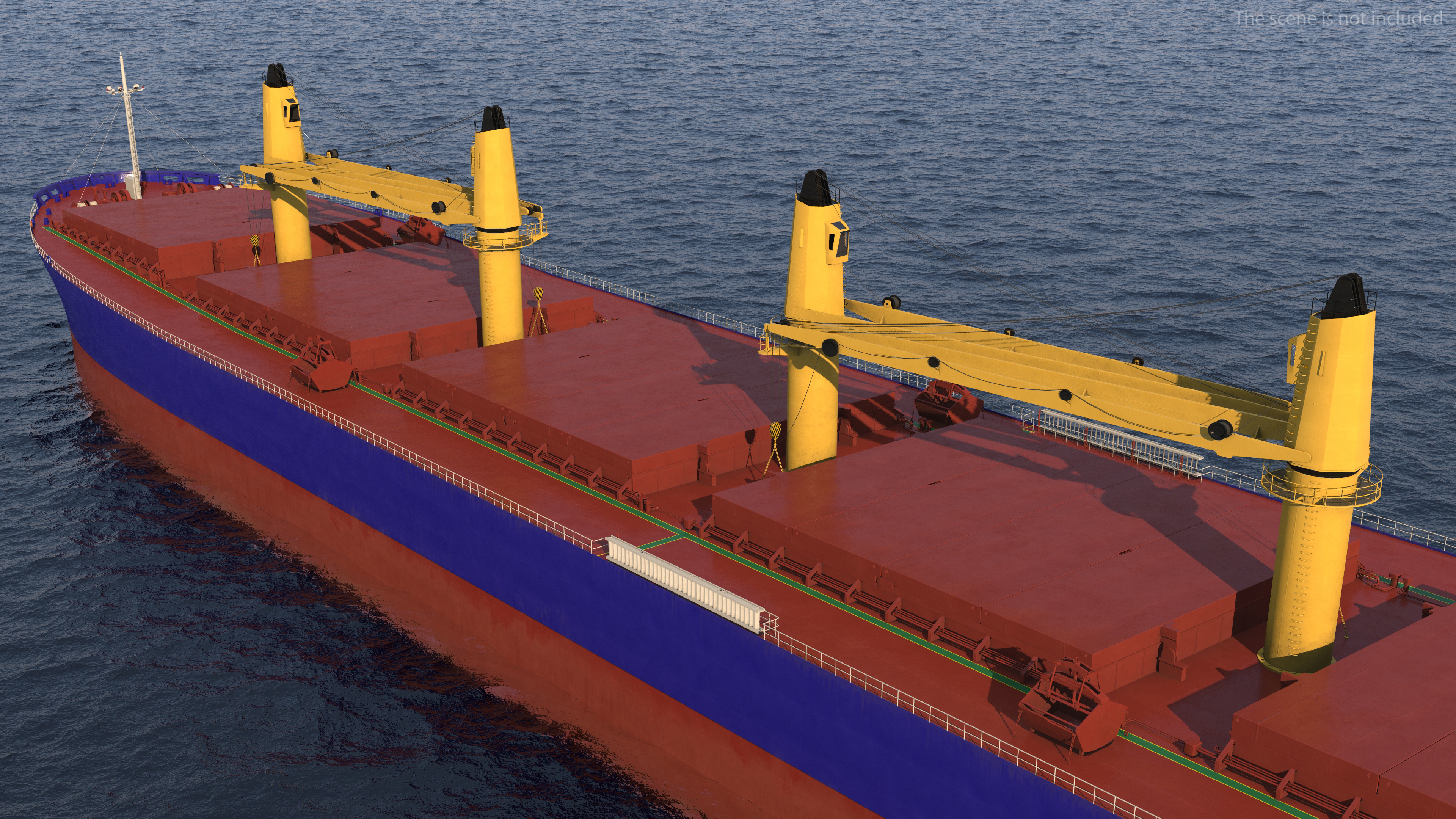 Marine Cargo Ship 3D