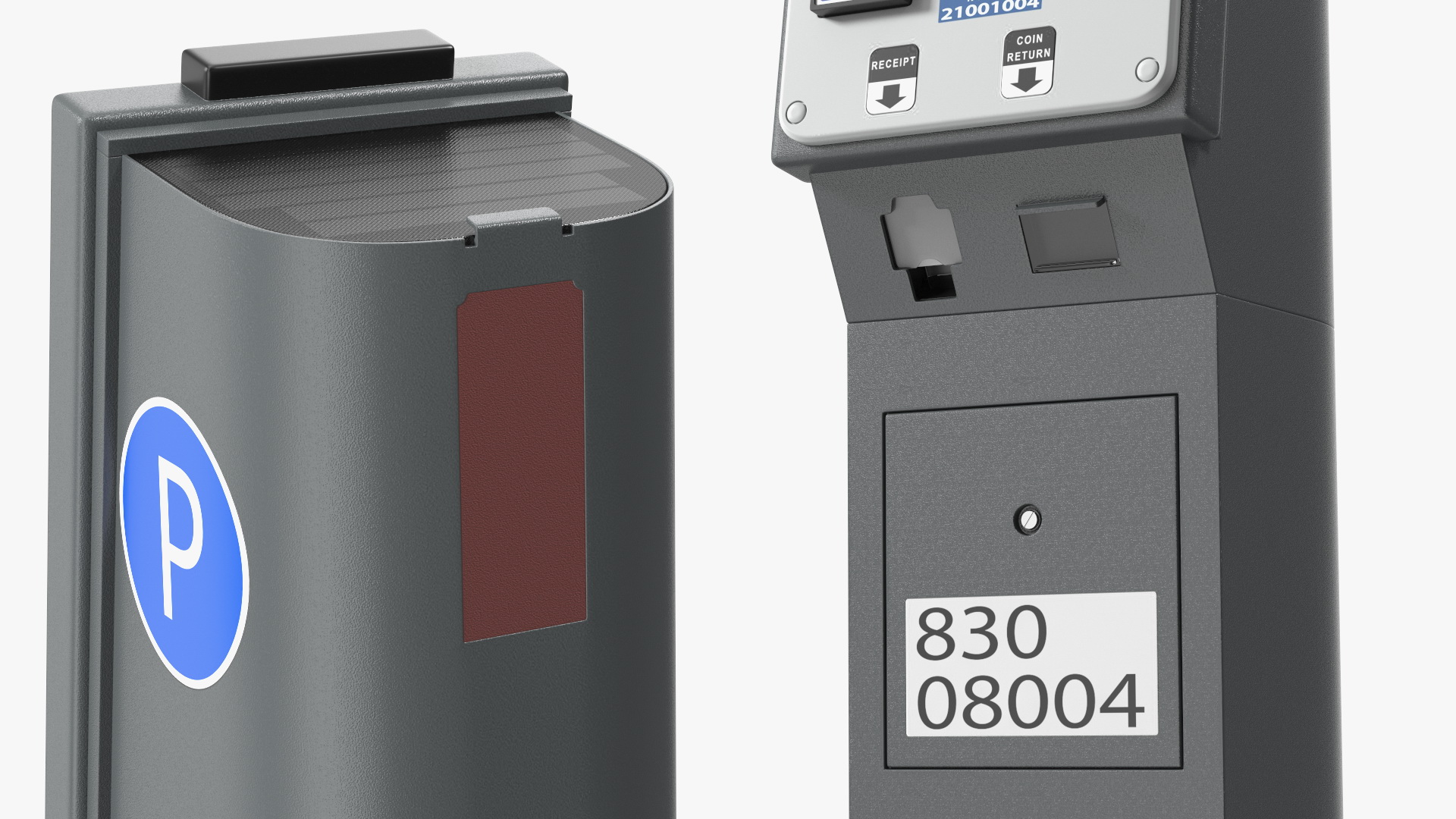 3D Digital Parking Meter