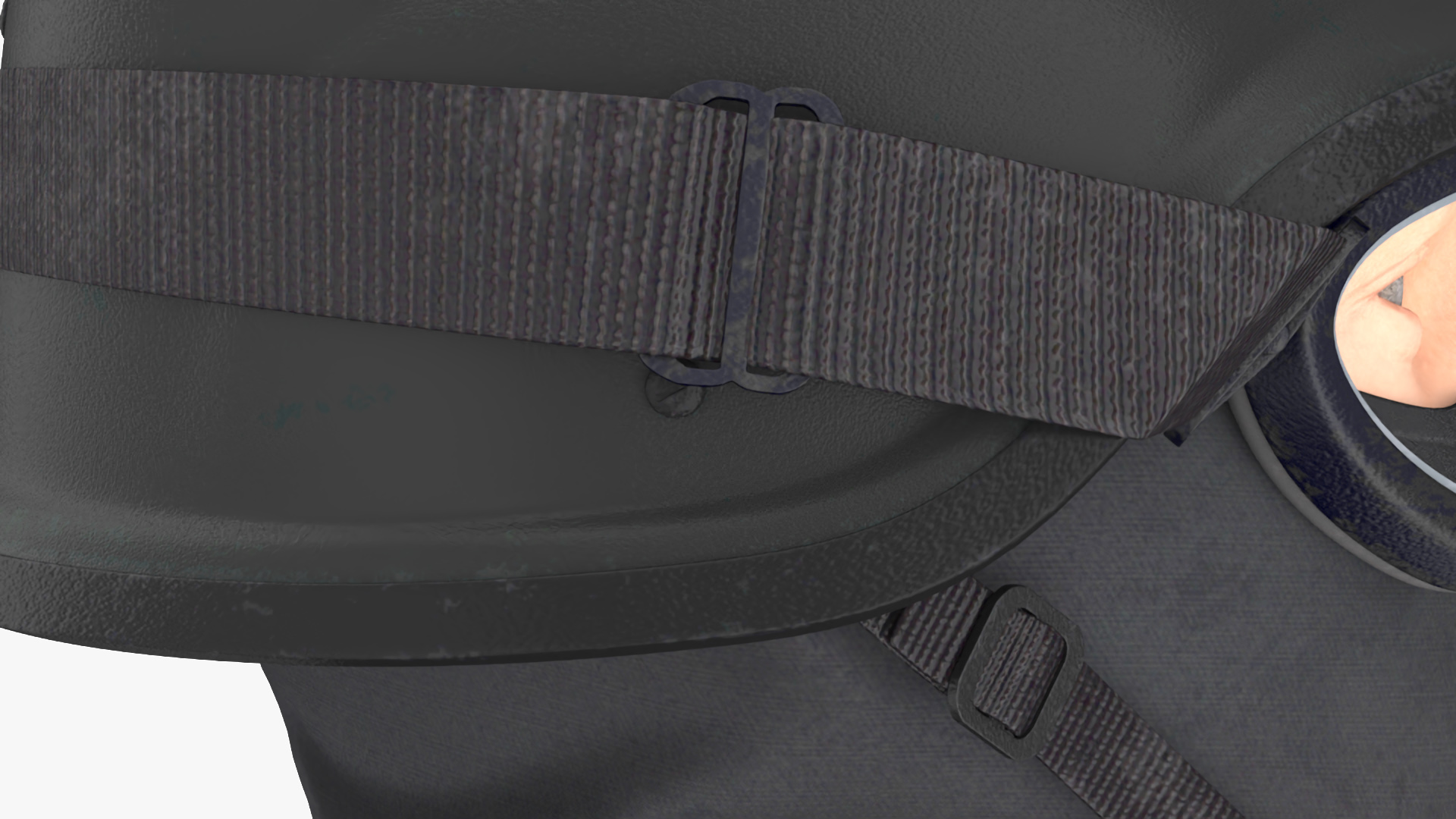 3D model SWAT Police Officer Rigged for Maya