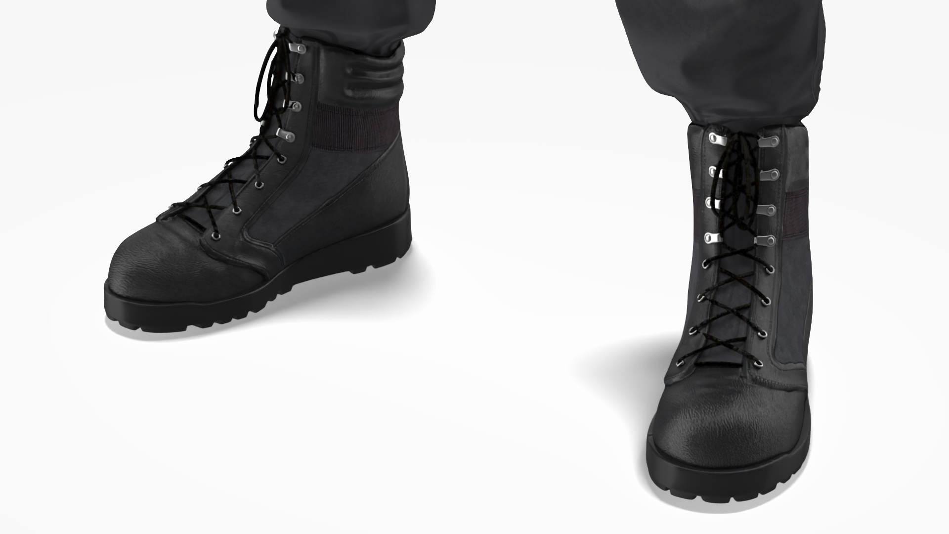 3D model SWAT Police Officer Rigged for Maya