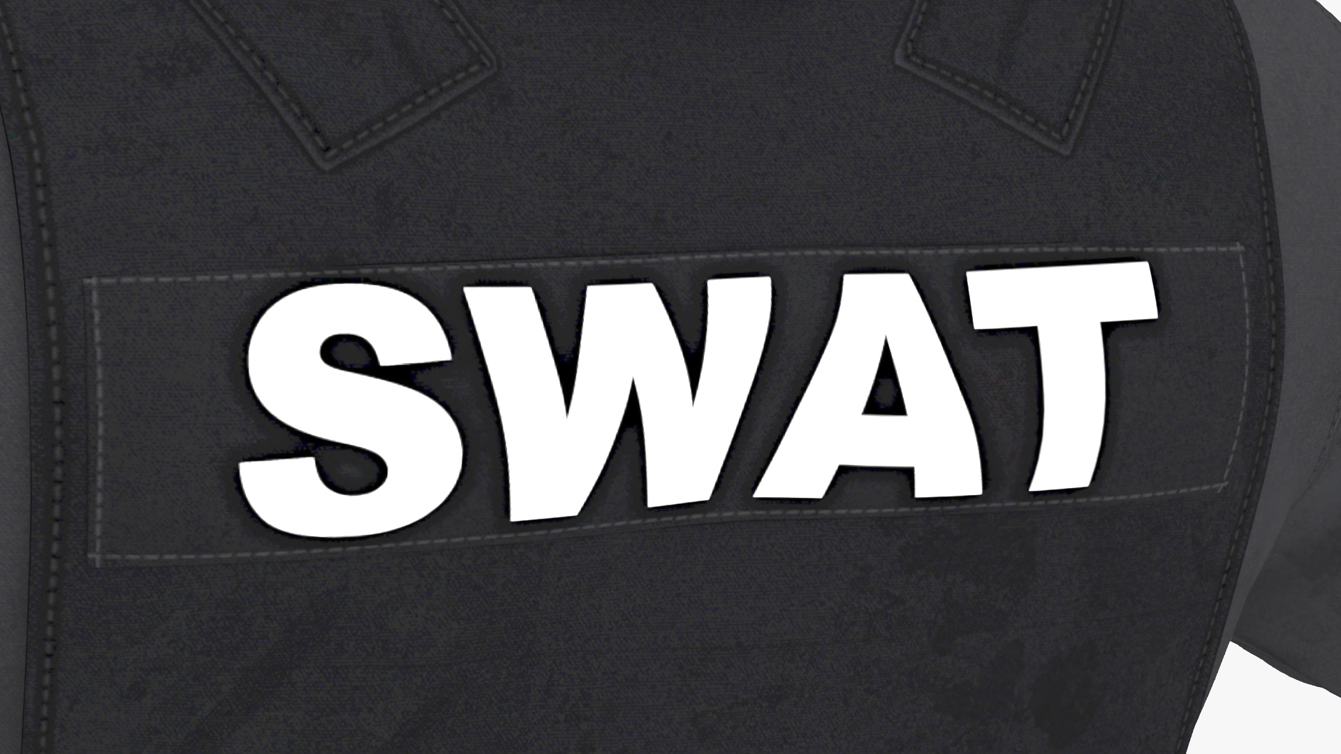 3D model SWAT Police Officer Rigged for Maya