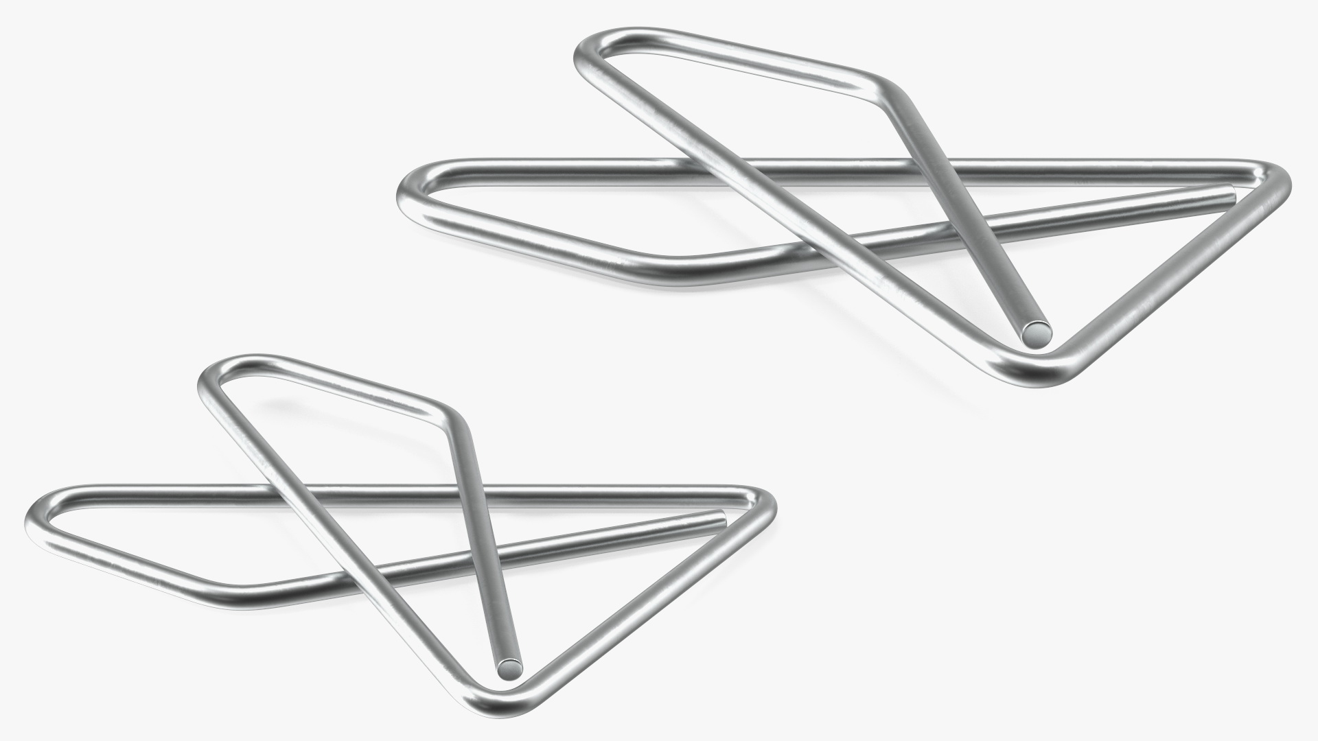 Paper Clip Butterfly Shape Metal 3D