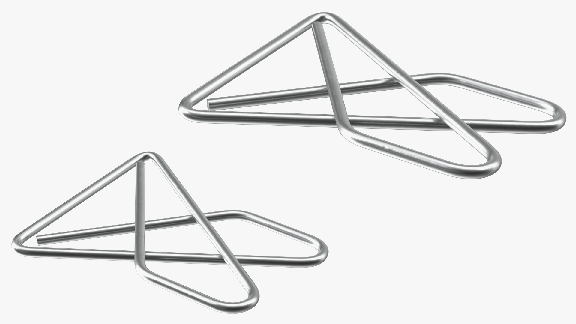 Paper Clip Butterfly Shape Metal 3D