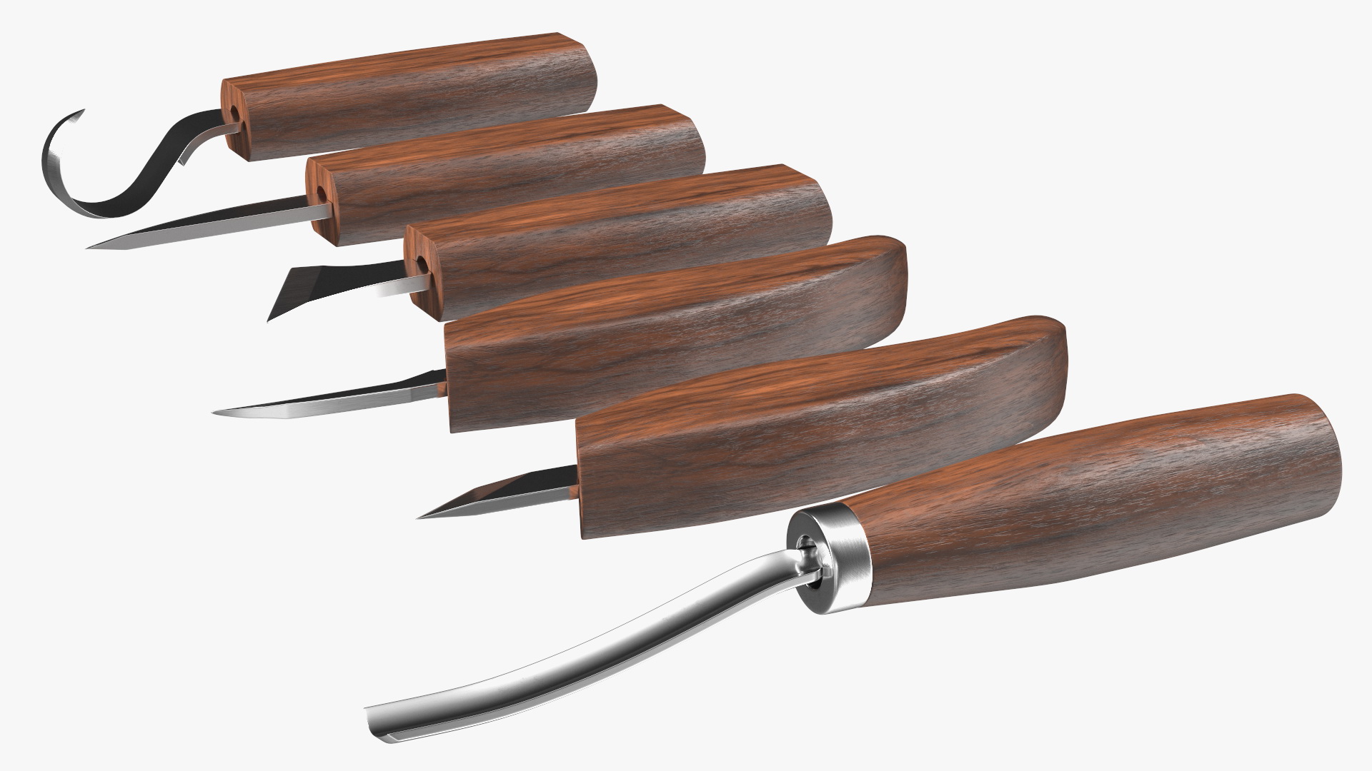 Wood Carving Tools Set 3D