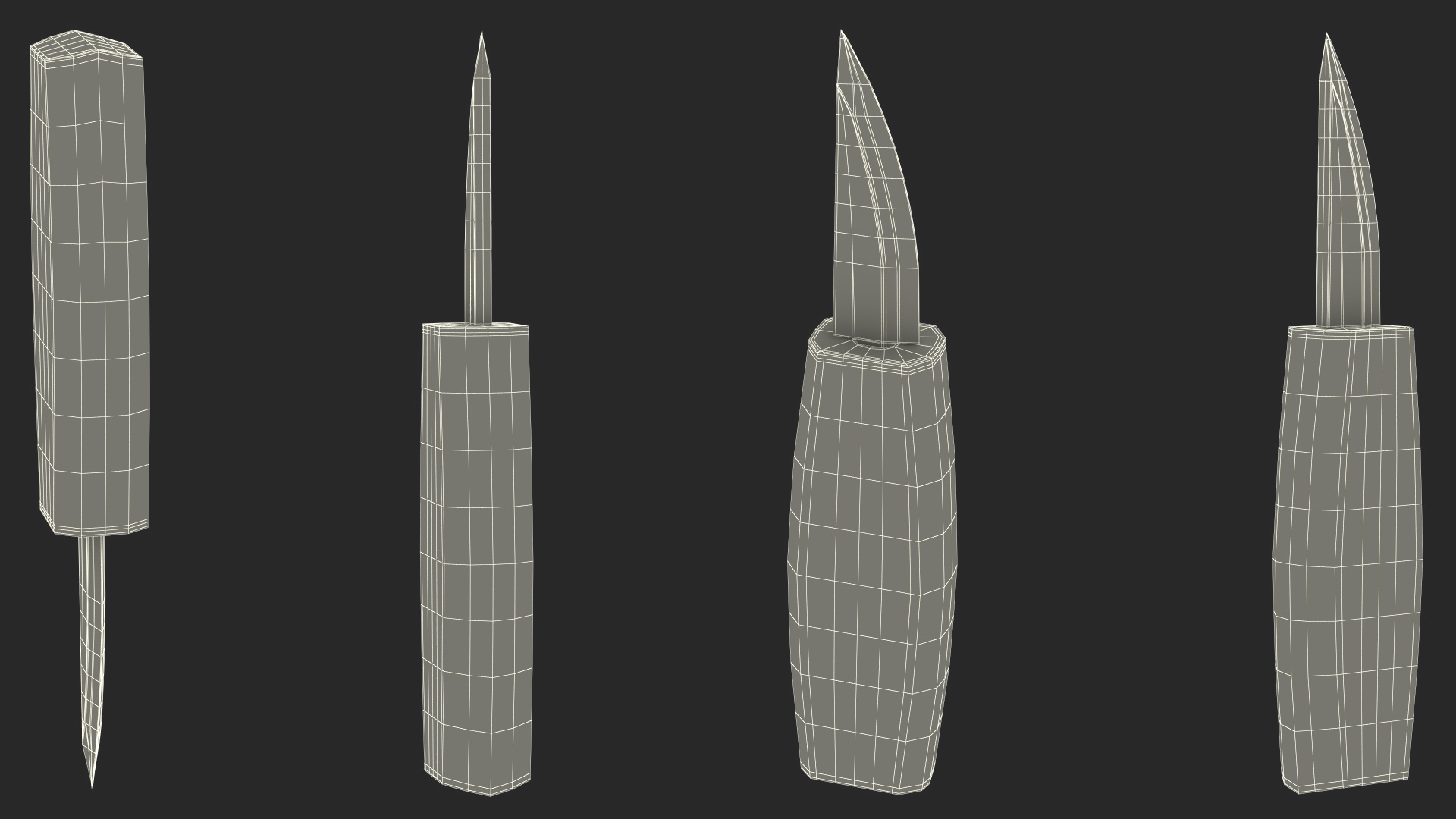 Wood Carving Tools Set 3D