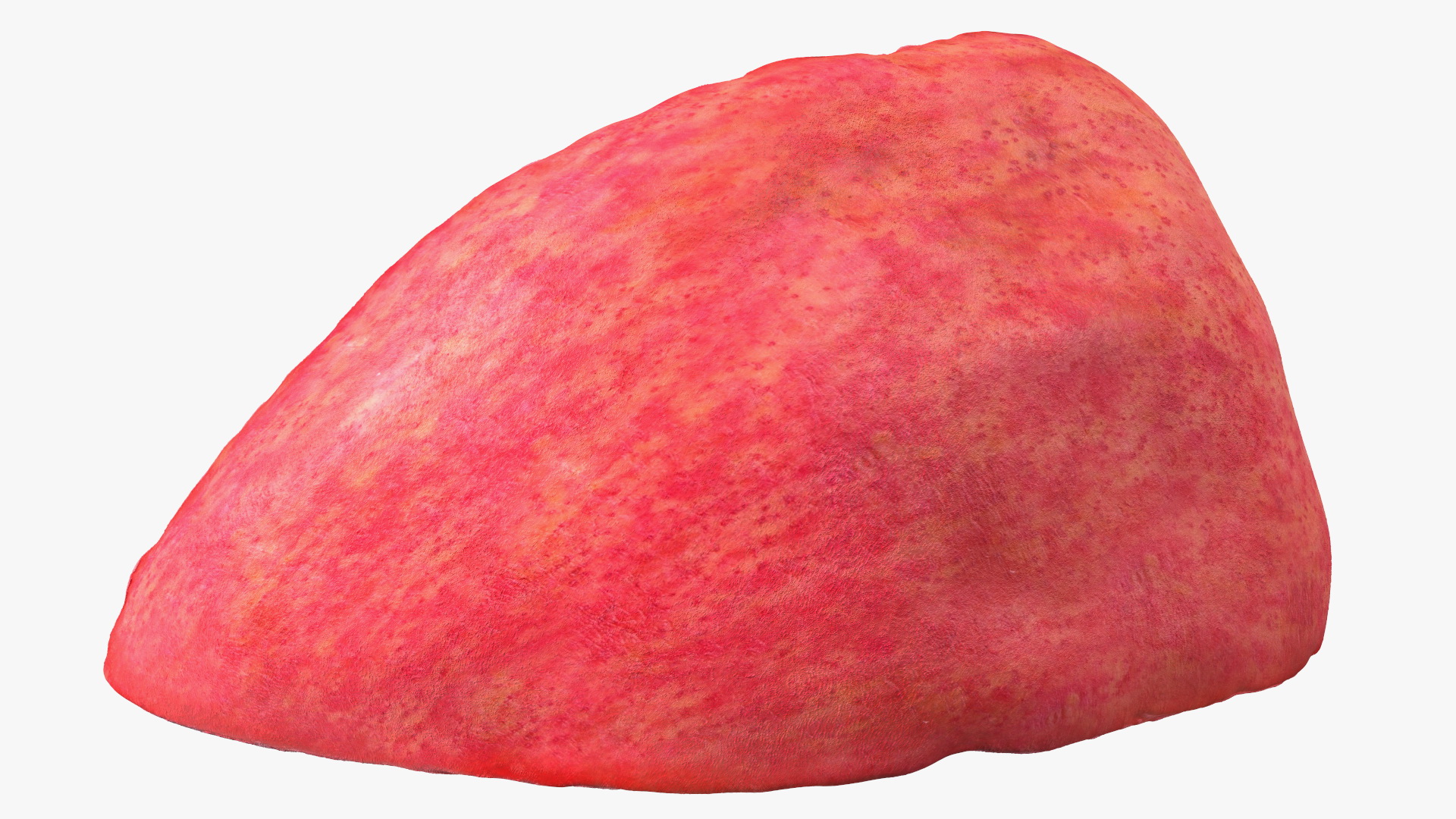 3D Fresh Pomegranate Quarter Slice