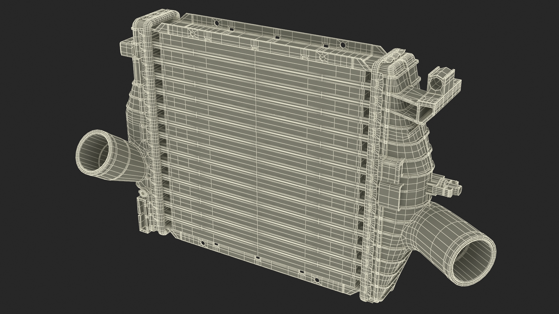Car Radiator 3D