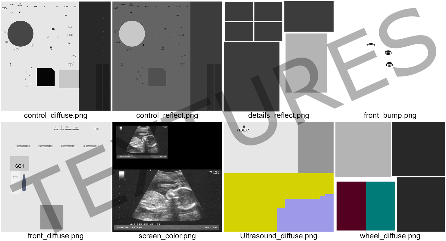 3D Ultrasound Scanner System Generic model
