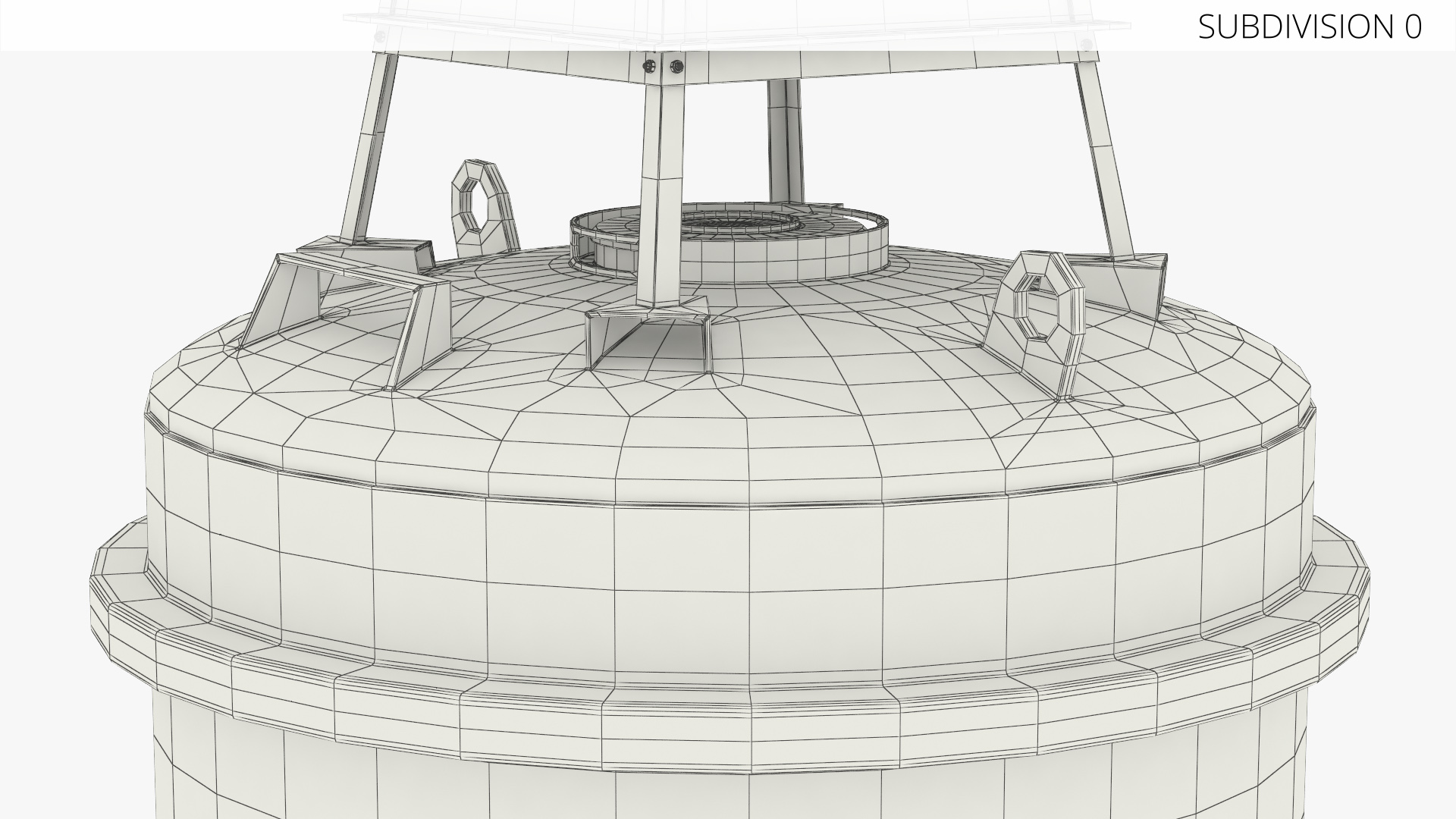 Marine Navigation Buoy with Anchor - view 8