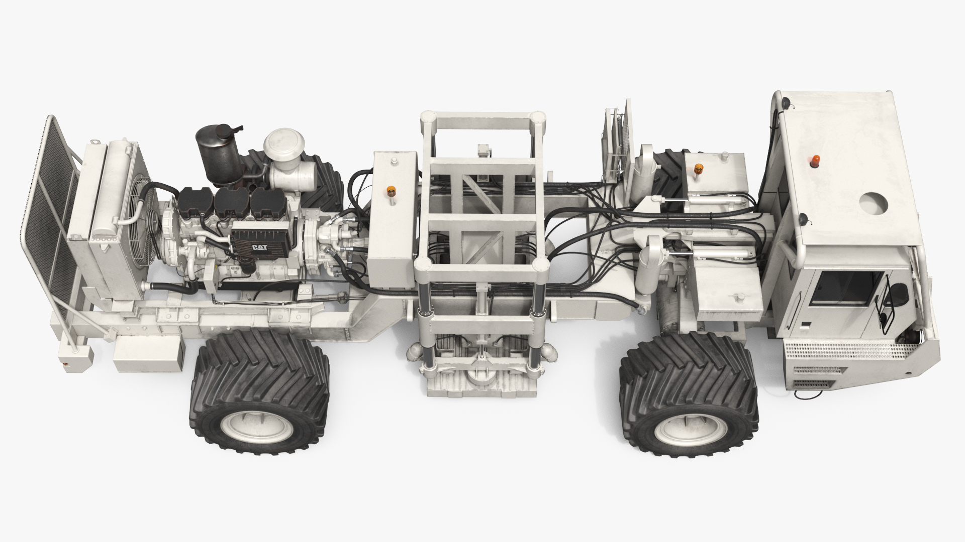 Vibroseis Survey Truck, view 10