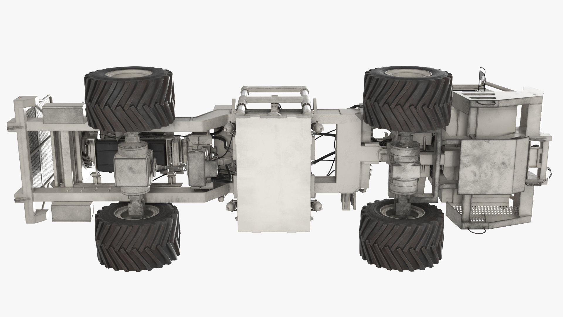Vibroseis Survey Truck, view 11